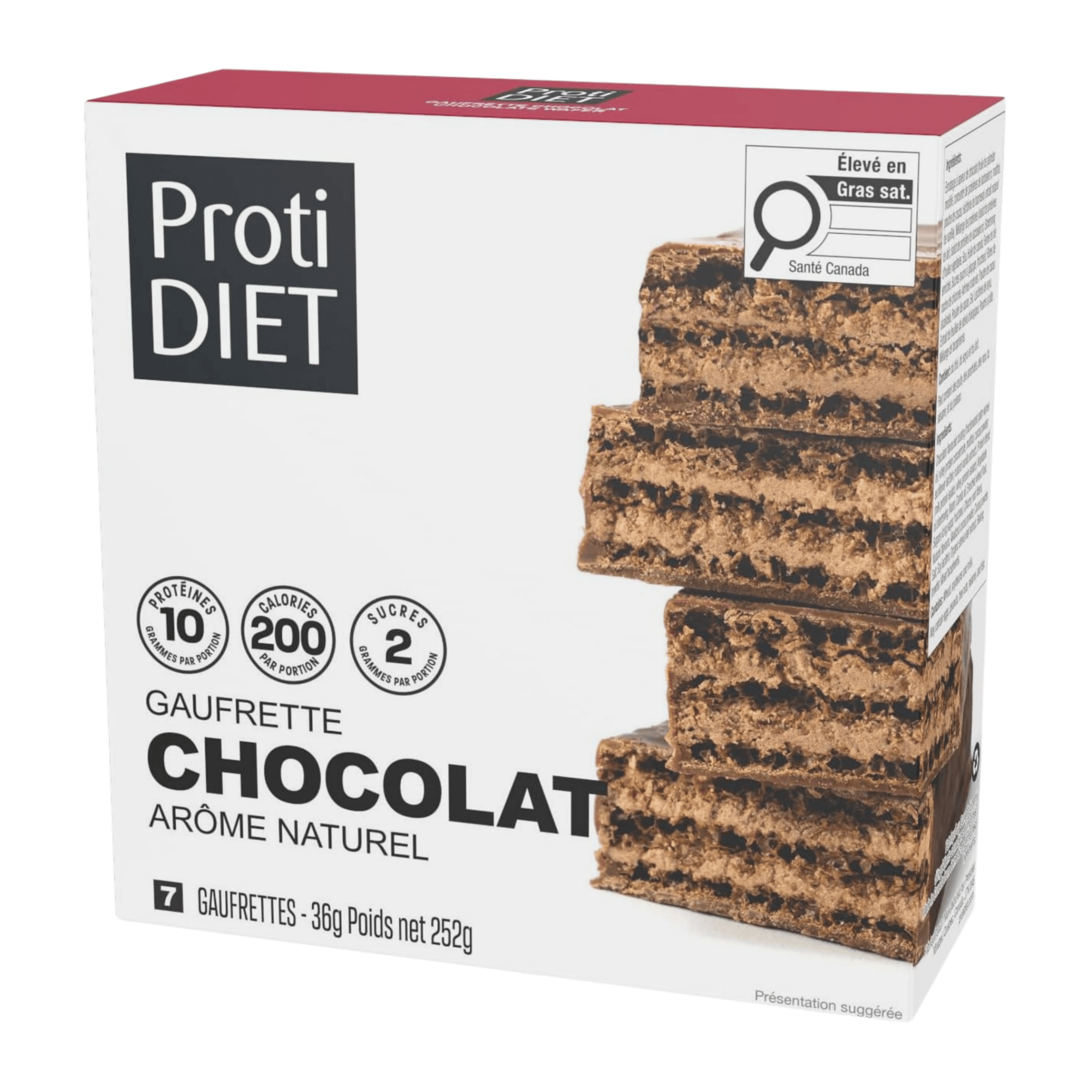ProtiDiet | Gaufrettes | Chocolat - 53 Karat