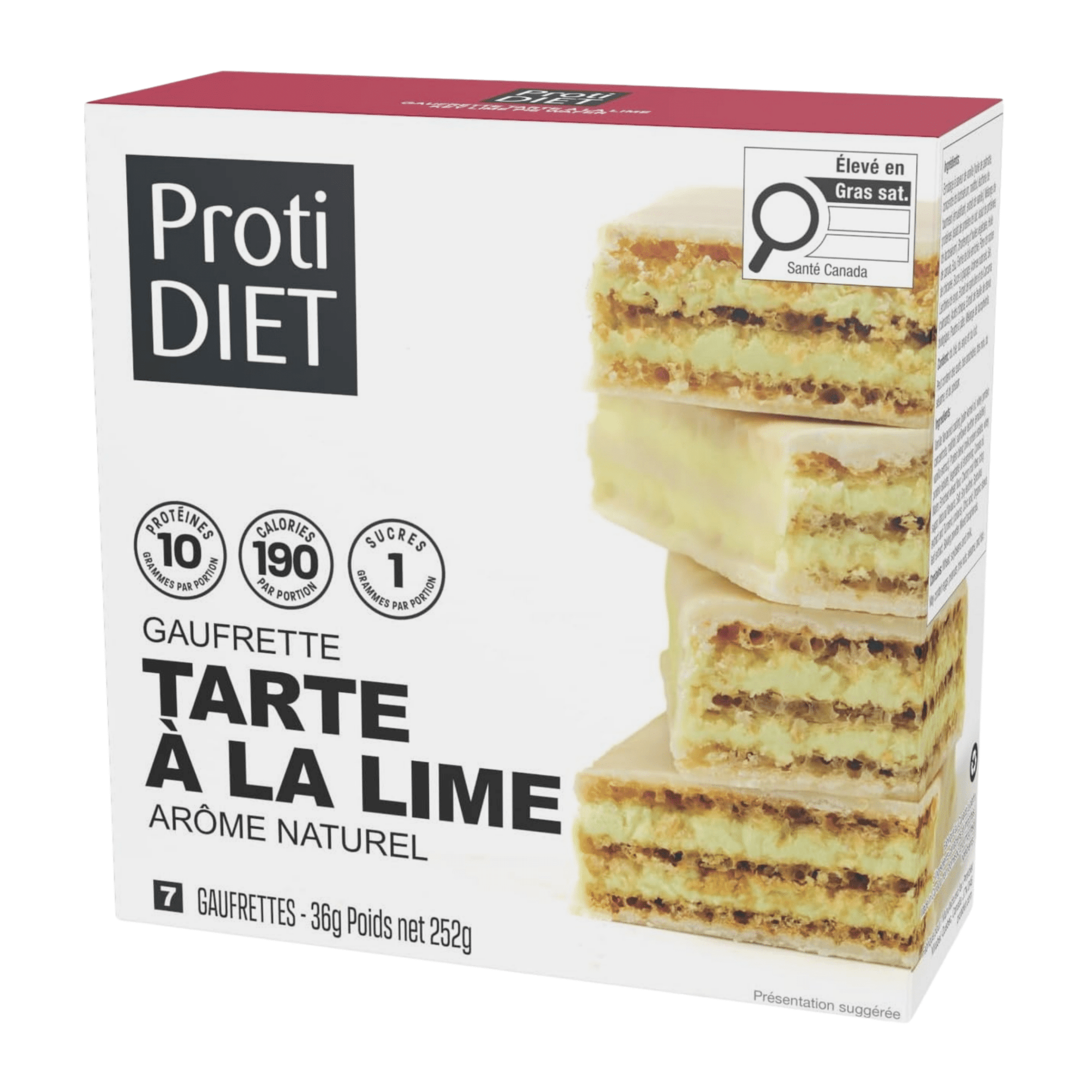 ProtiDiet | Gaufrettes | Tarte à la Lime - 53 Karat