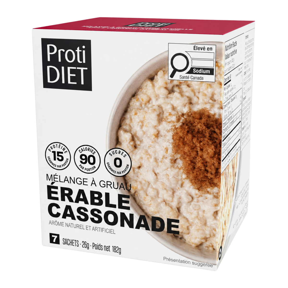 ProtiDiet | Gruau | Érable et Cassonnade