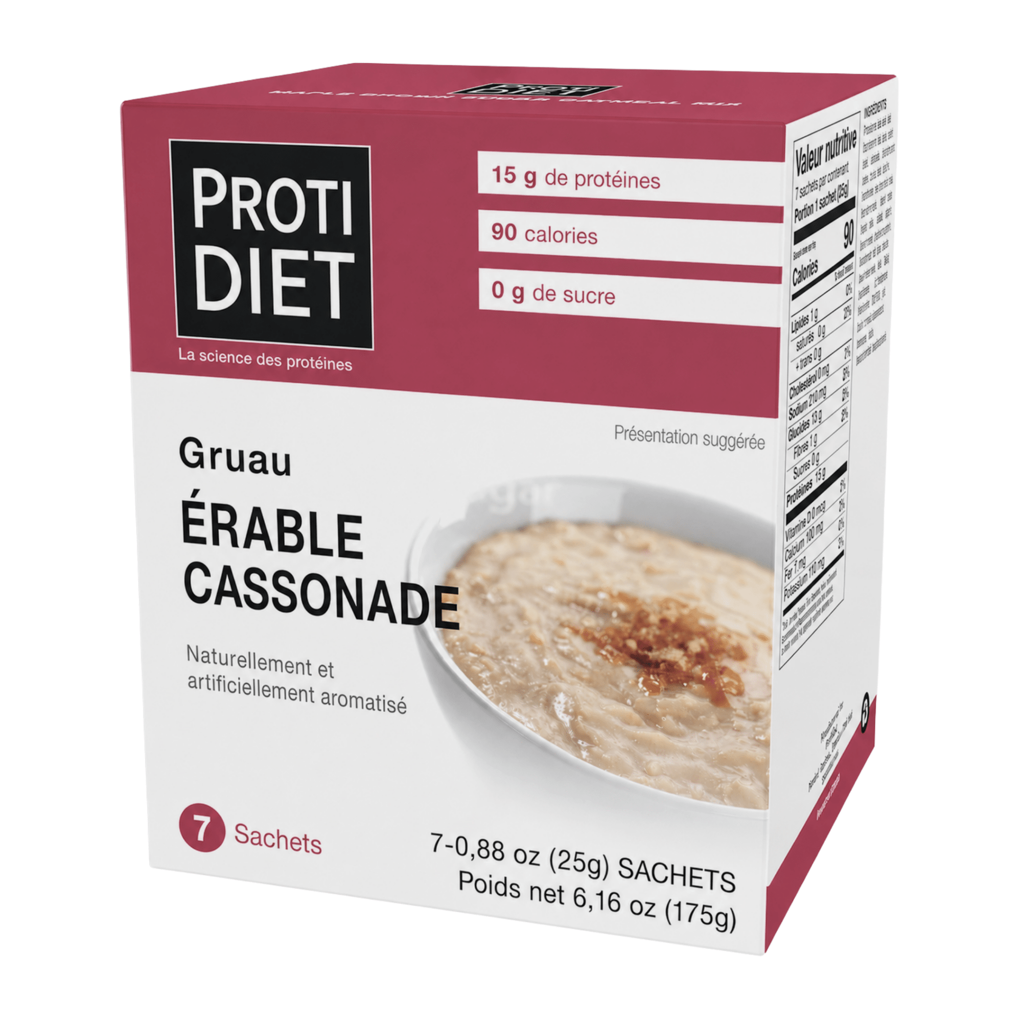 ProtiDiet | Gruau | Érable et Cassonnade - 53 Karat