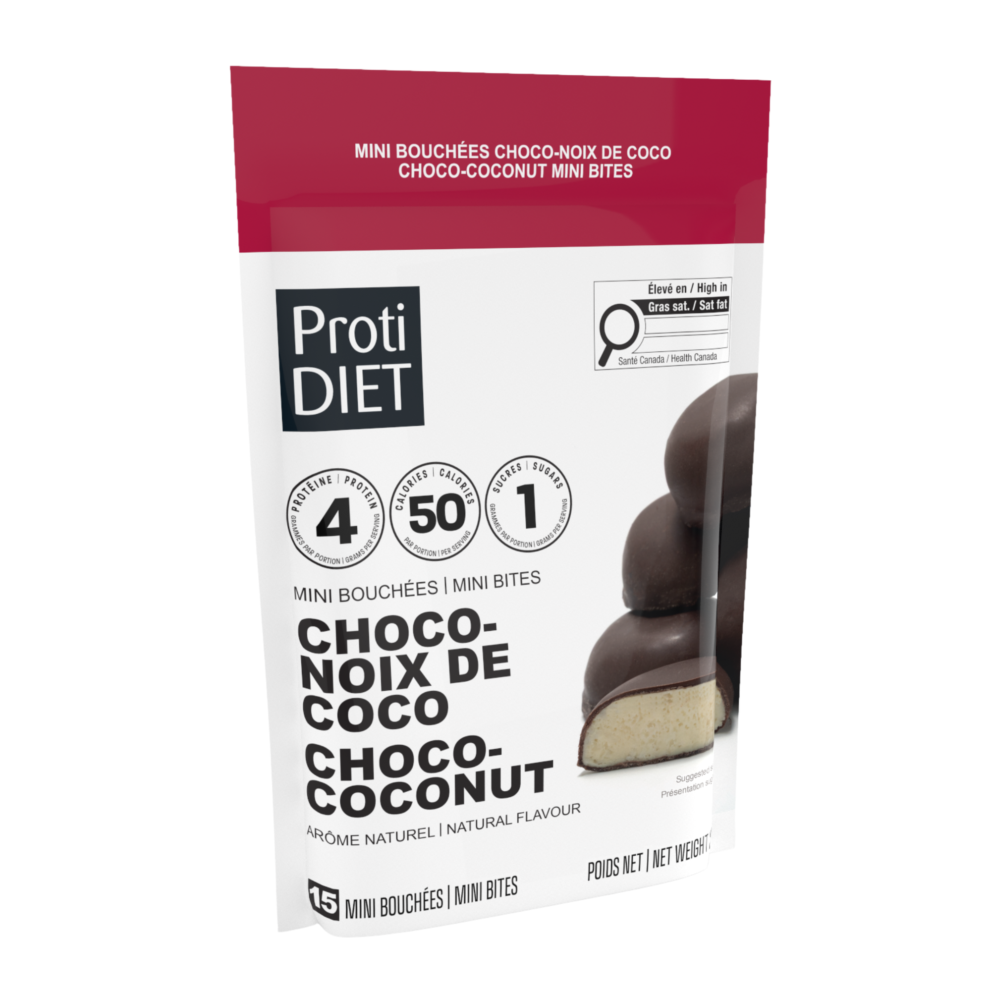 ProtiDiet | Mini Bouchées | Choco Noix de Coco