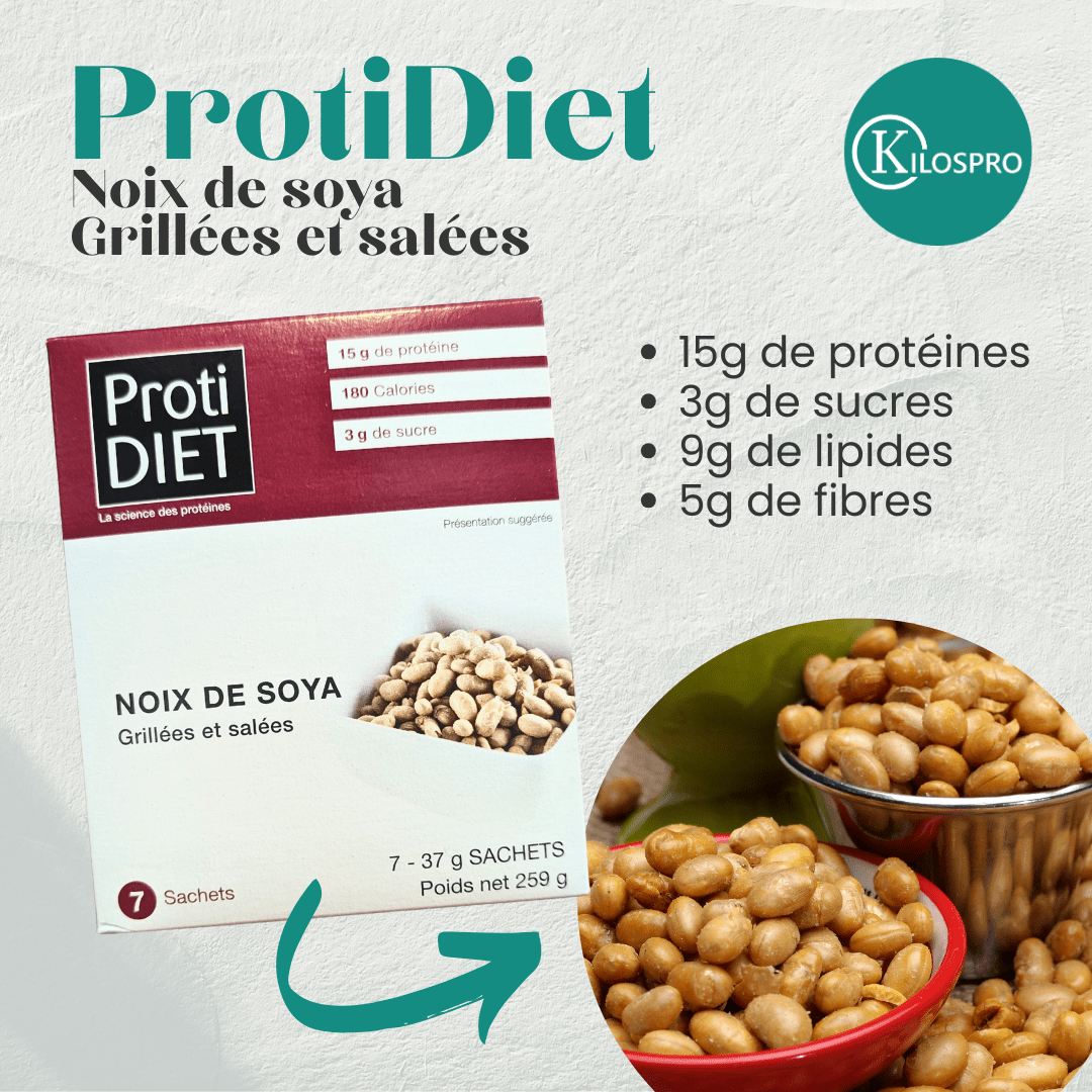 PROTIDIET - Noix de soya grillées et salées - 53 Karat