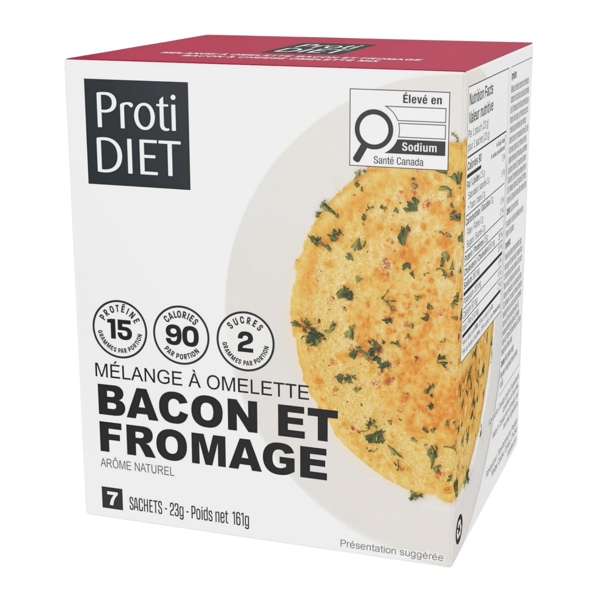 ProtiDiet | Omelette | Bacon et Fromage - 53 Karat