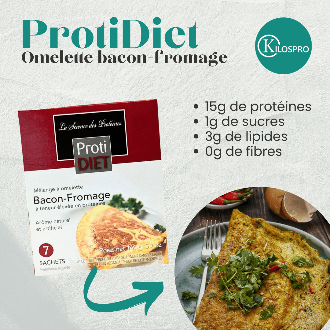 PROTIDIET - Omelette bacon fromage - 53 Karat