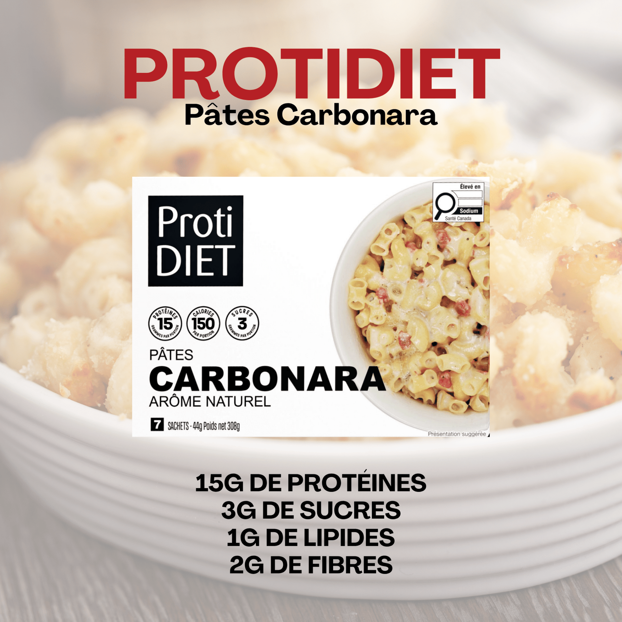 ProtiDiet | Pâtes | Carbonara - 53 Karat