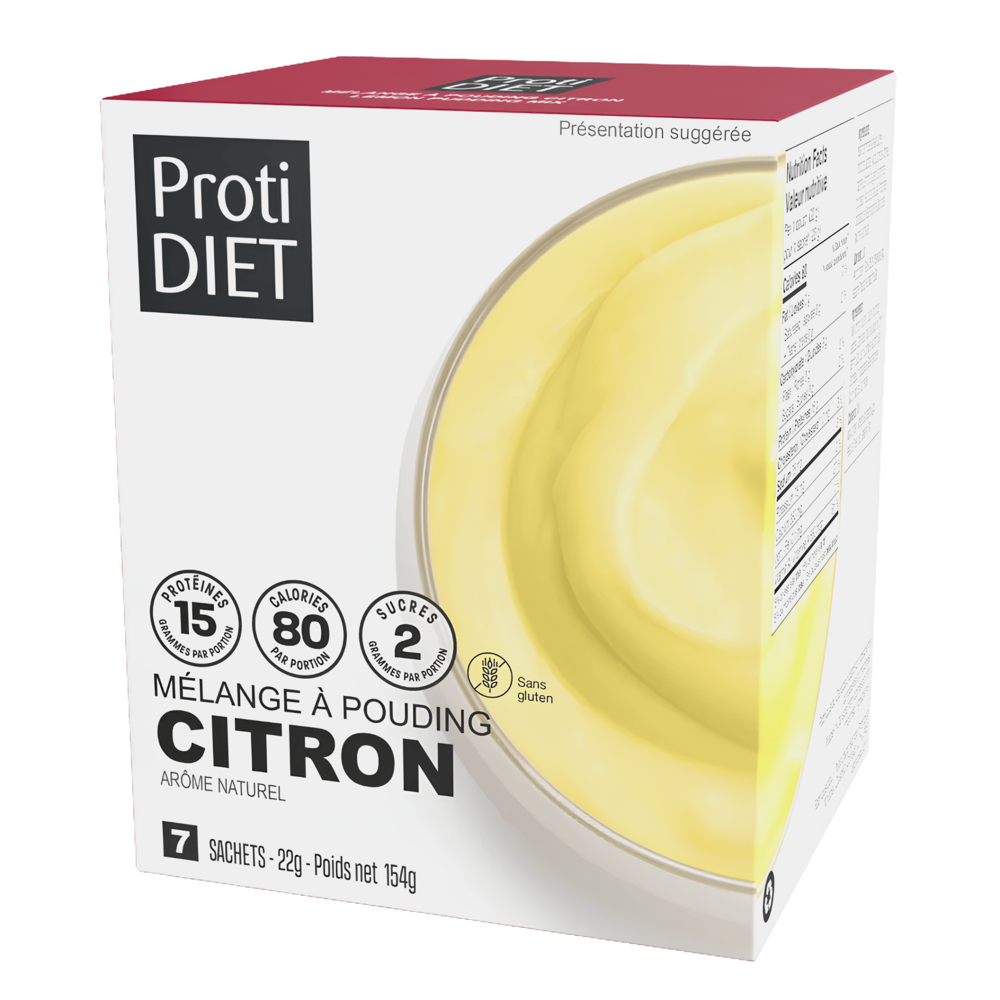 ProtiDiet | Pouding | Citron - 53 Karat