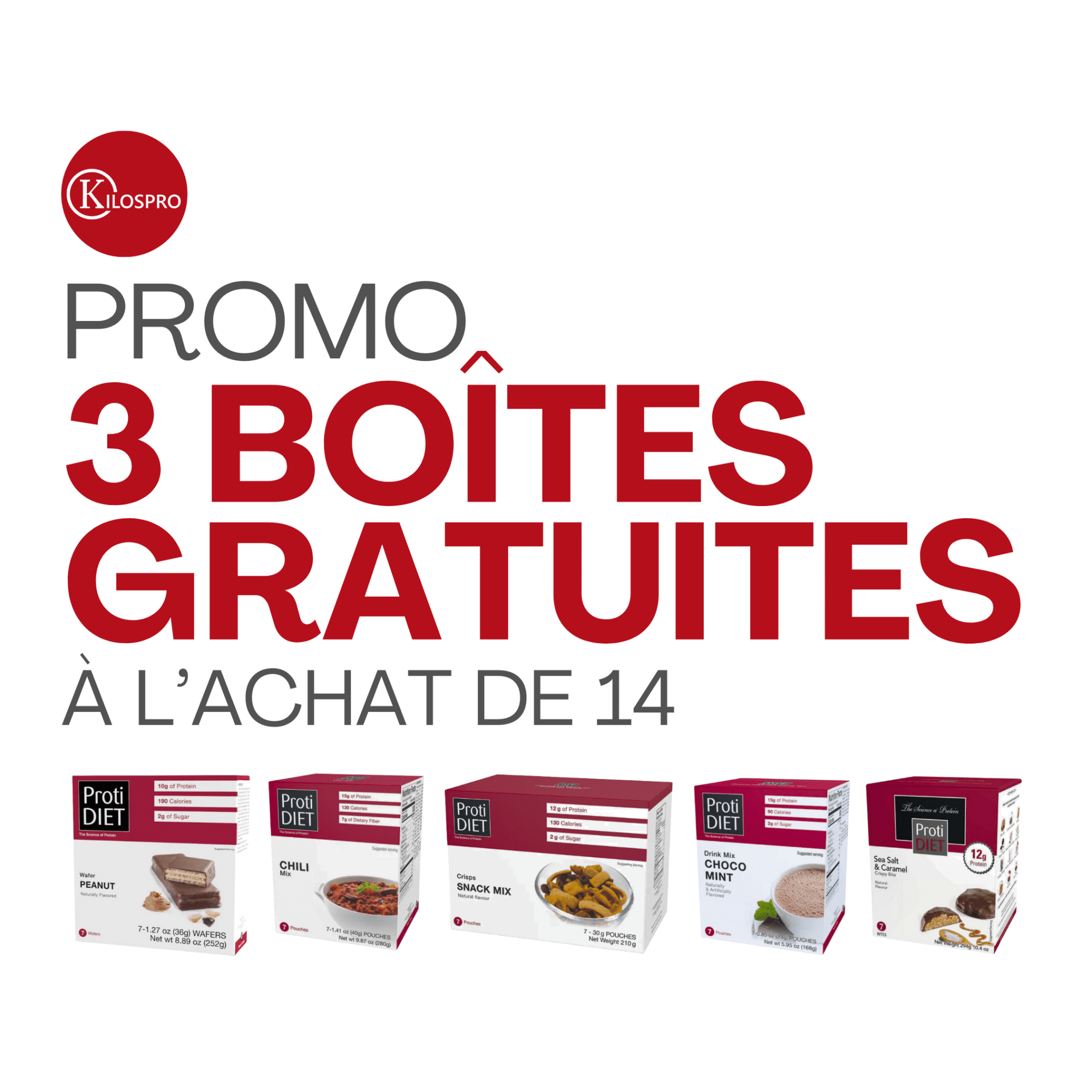 ProtiDiet | Promo | 3 Boîtes Gratuites - 53 Karat