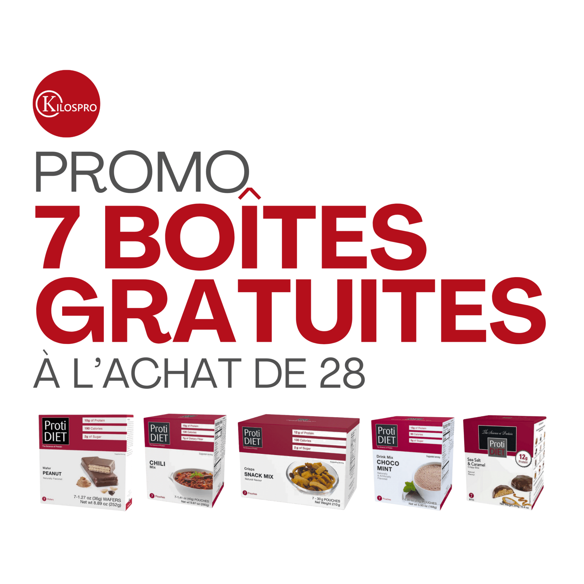 ProtiDiet | Promo | 7 Boîtes Gratuites - 53 Karat