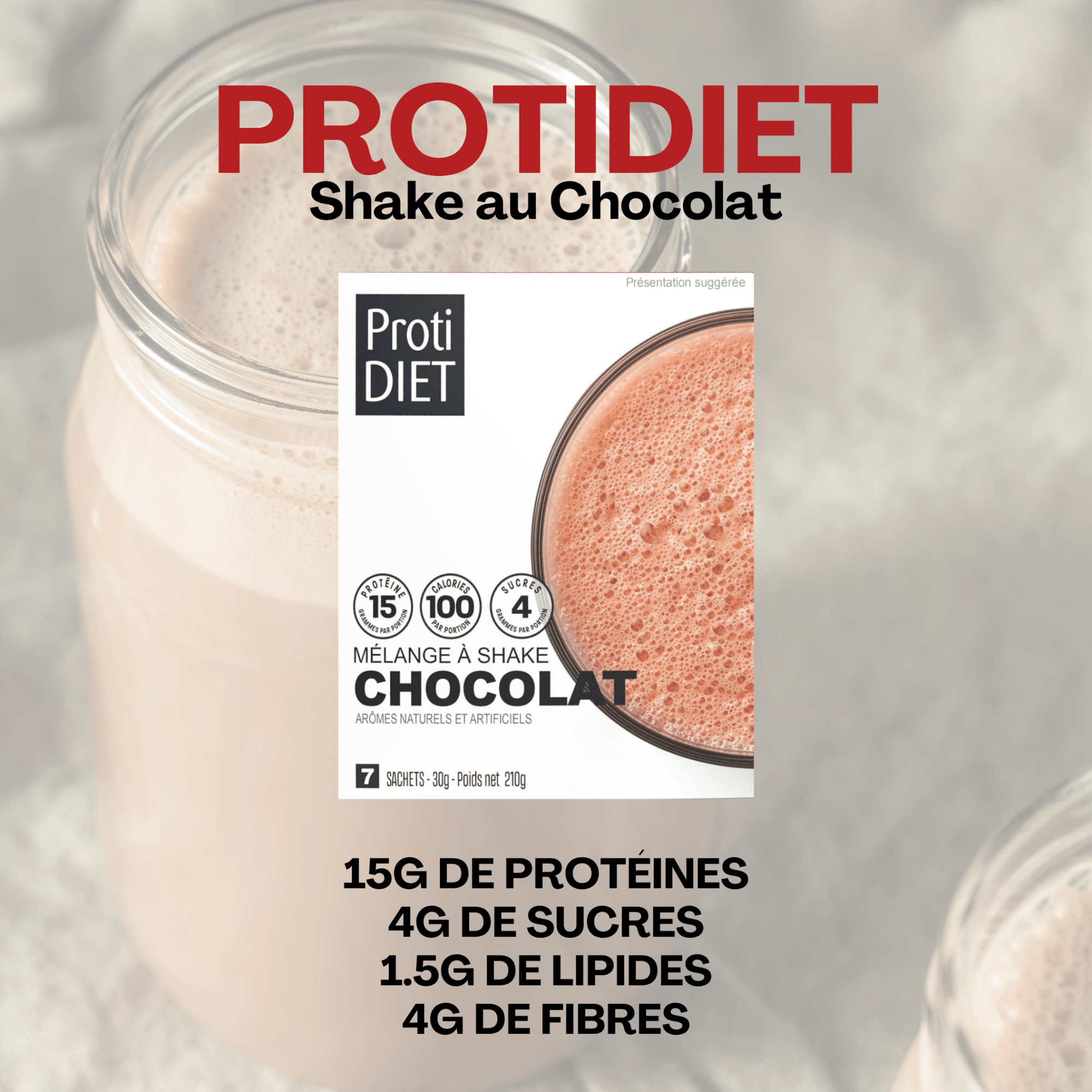 ProtiDiet | Shake | Chocolat - 53 Karat