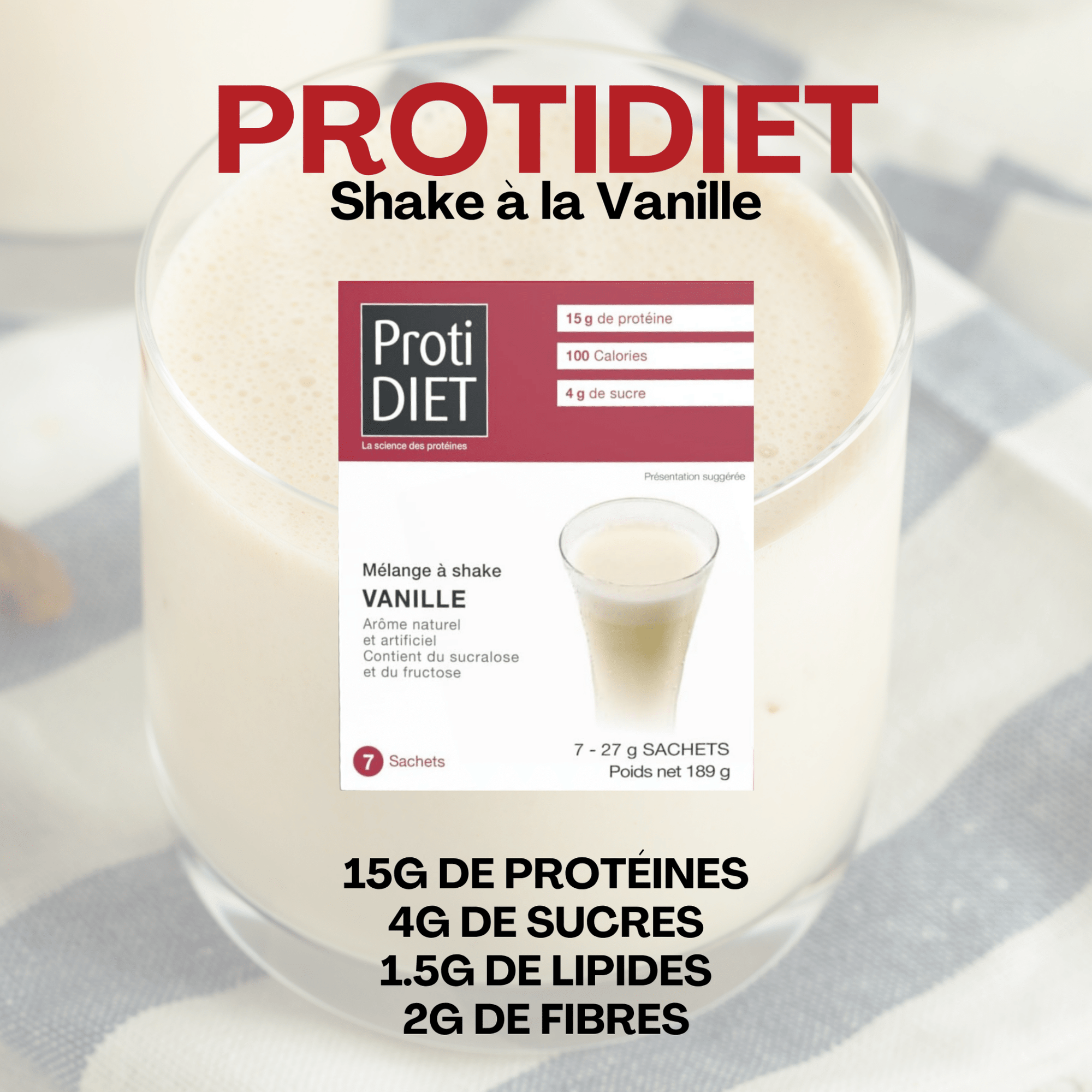 ProtiDiet | Shake | Vanille - 53 Karat