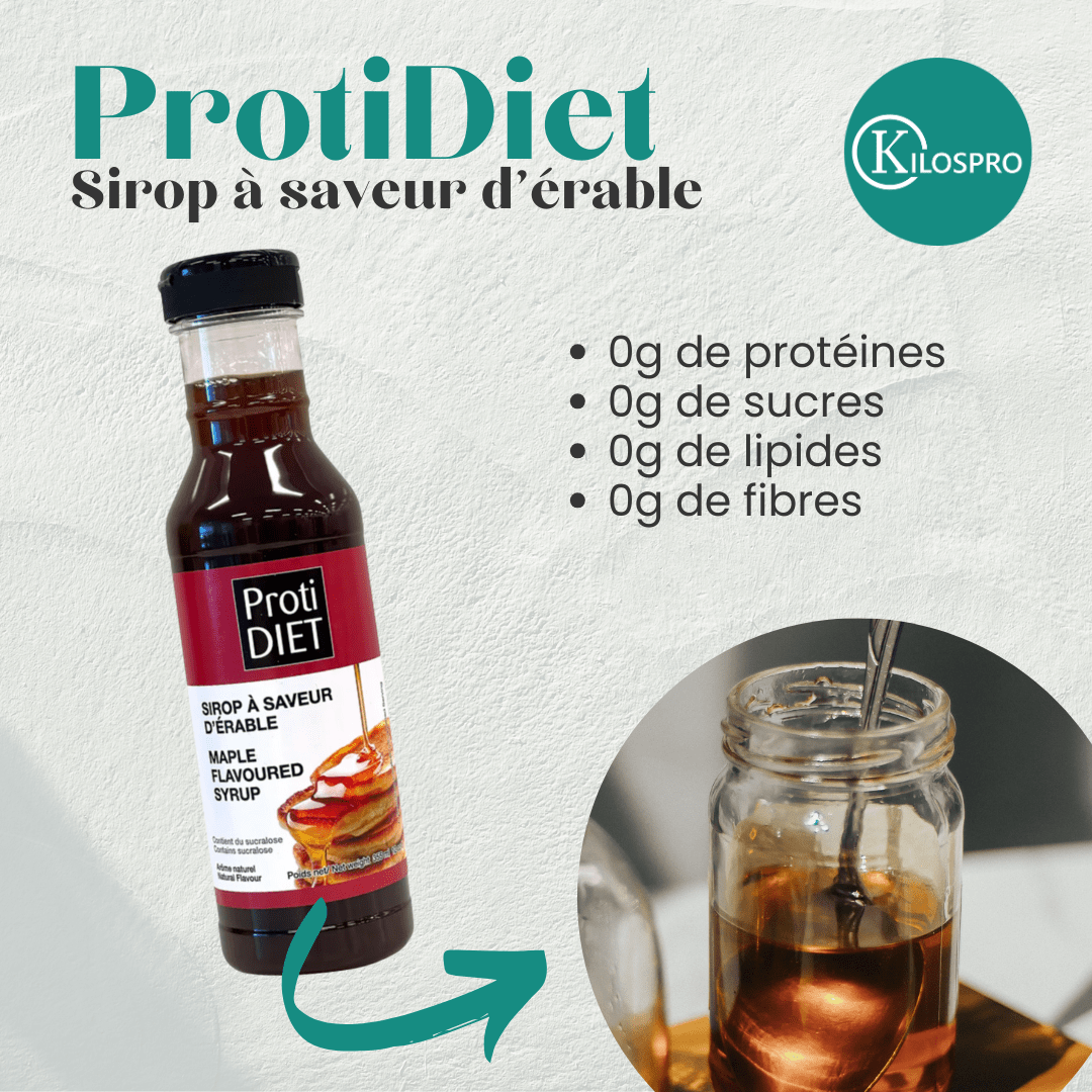 ProtiDiet | Sirop à Saveur d'Érable – 53 Karat