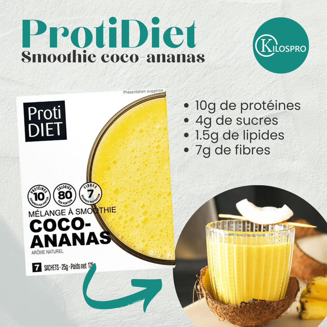 ProtiDiet | Smoothie | Coconut - Pineapple - 53 Karat