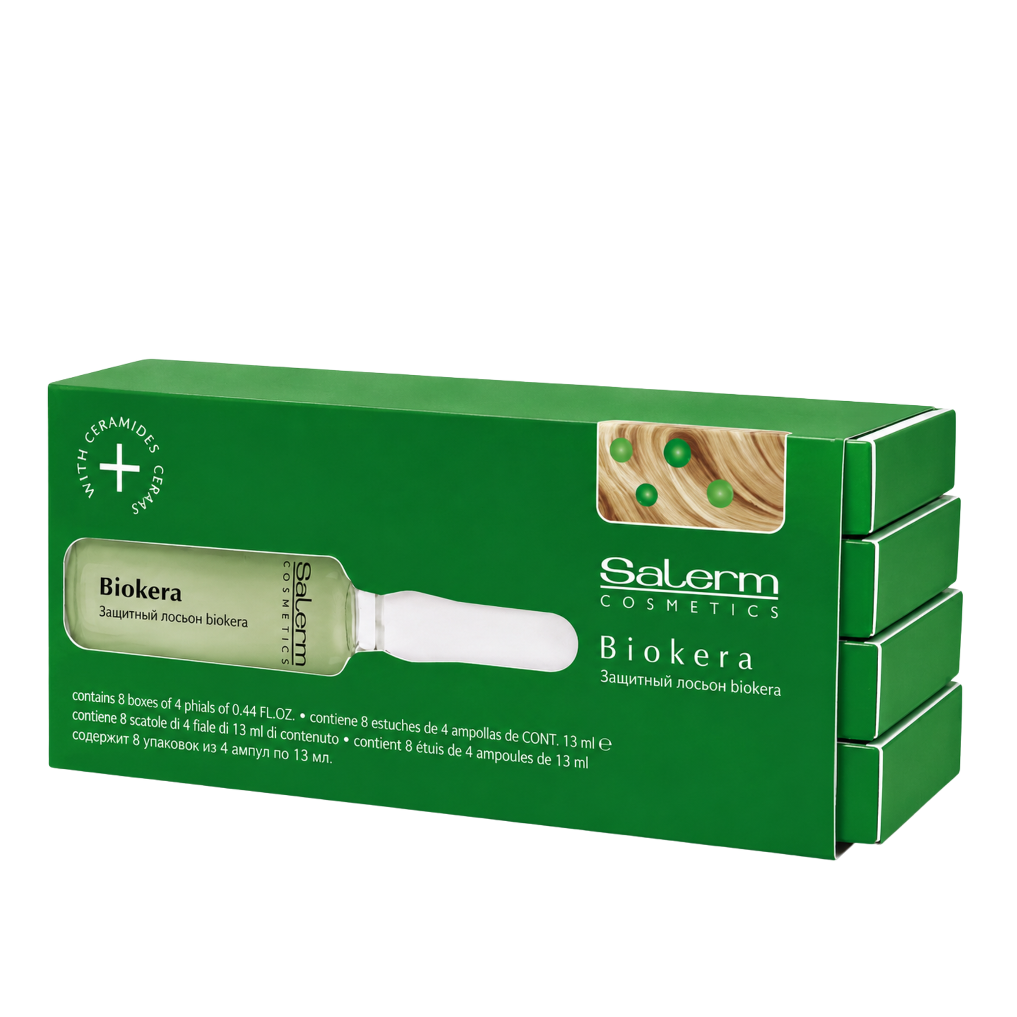 Salerm | Boosters | Ampoules Biokera Protectrices de Porosité