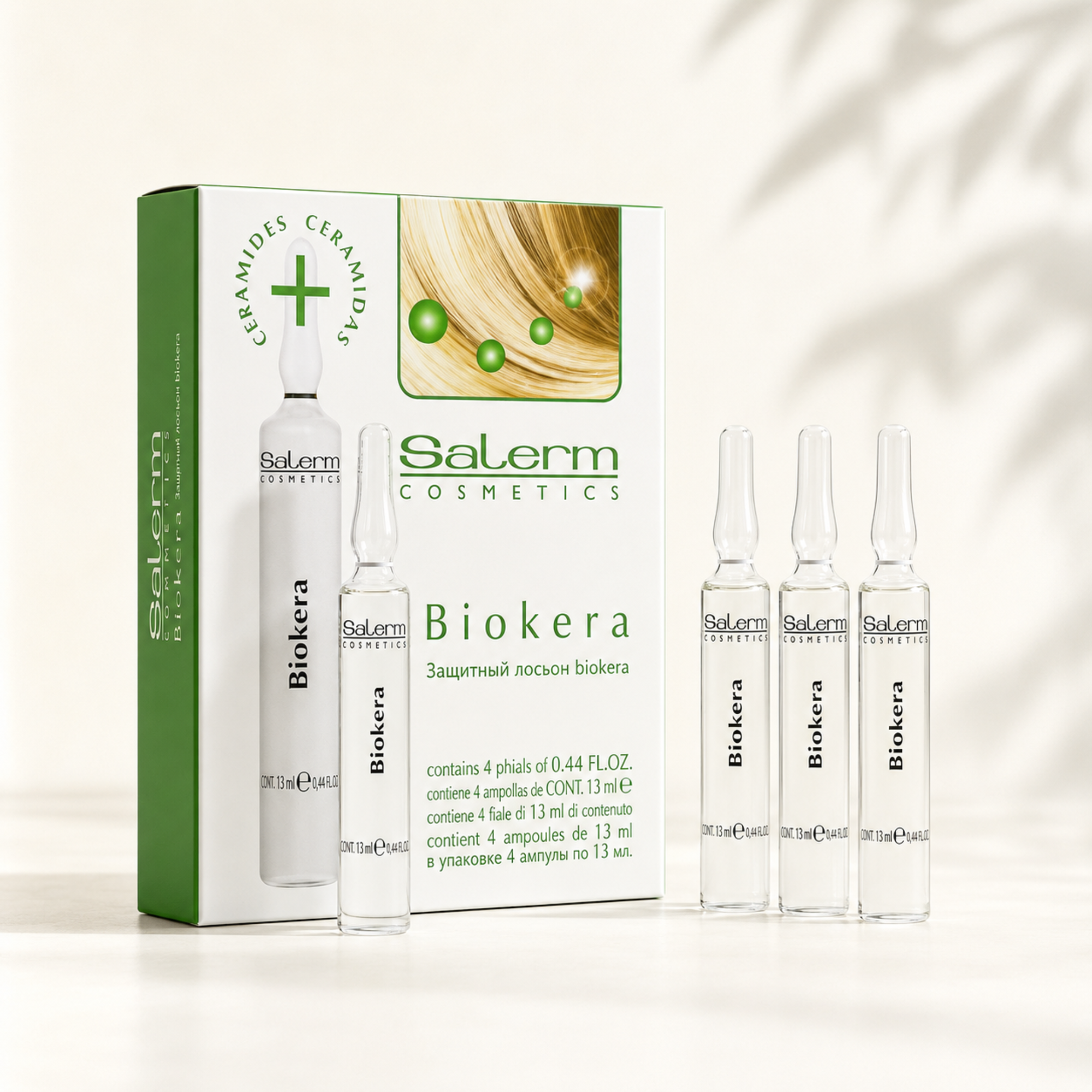 Salerm | Boosters | Ampoules Biokera Protectrices de Porosité