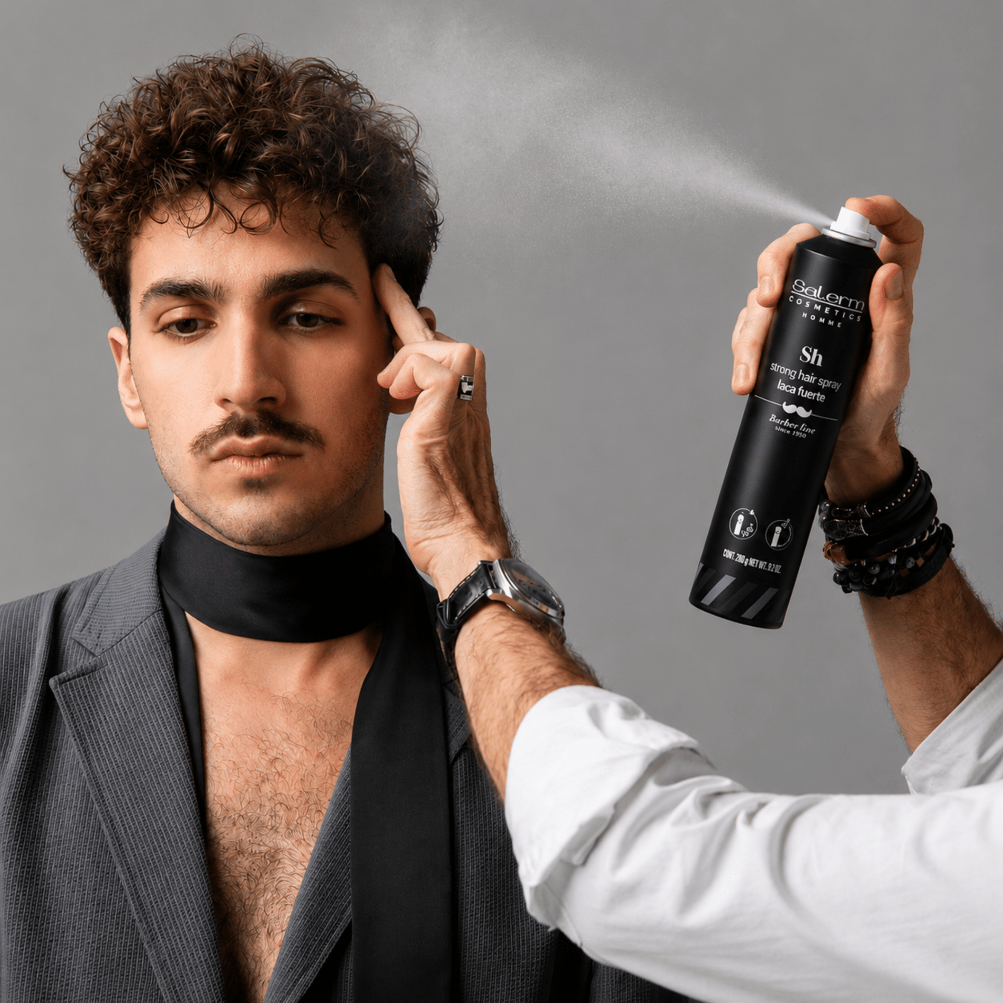 Salerm | Barber Line | Fixatif Strong - 53 Karat