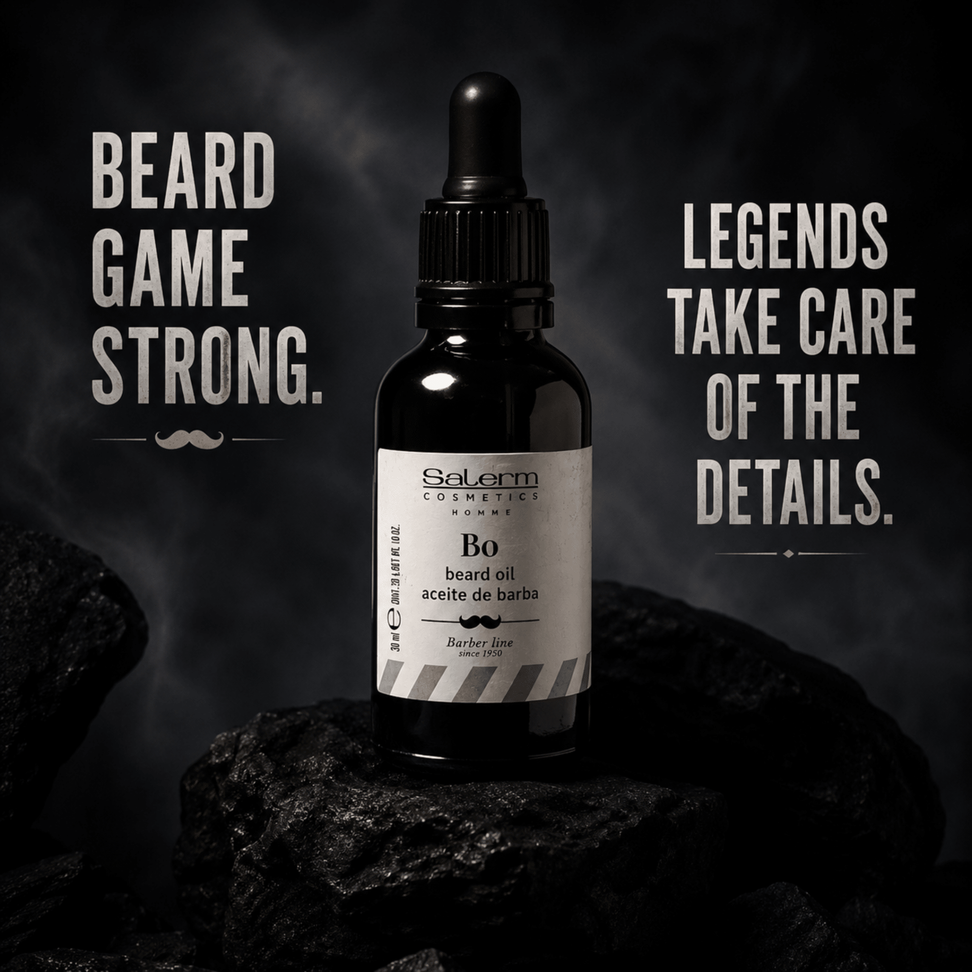 Salerm | Barber Line | Huile à Barbe - 53 Karat