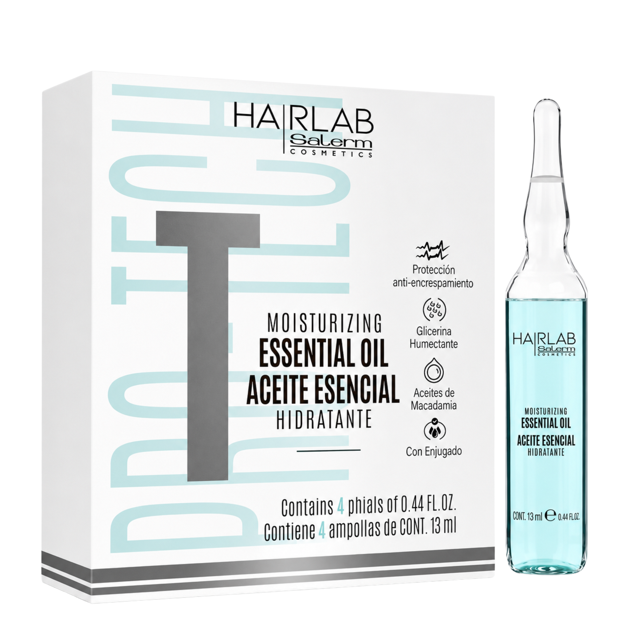 Salerm | Hair Lab | Ampoules Huiles Essentielles Hydratantes