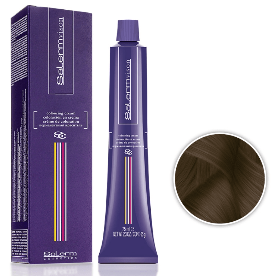 Salerm Vision | Coloration permanente | Beige + Brun - 53 Karat