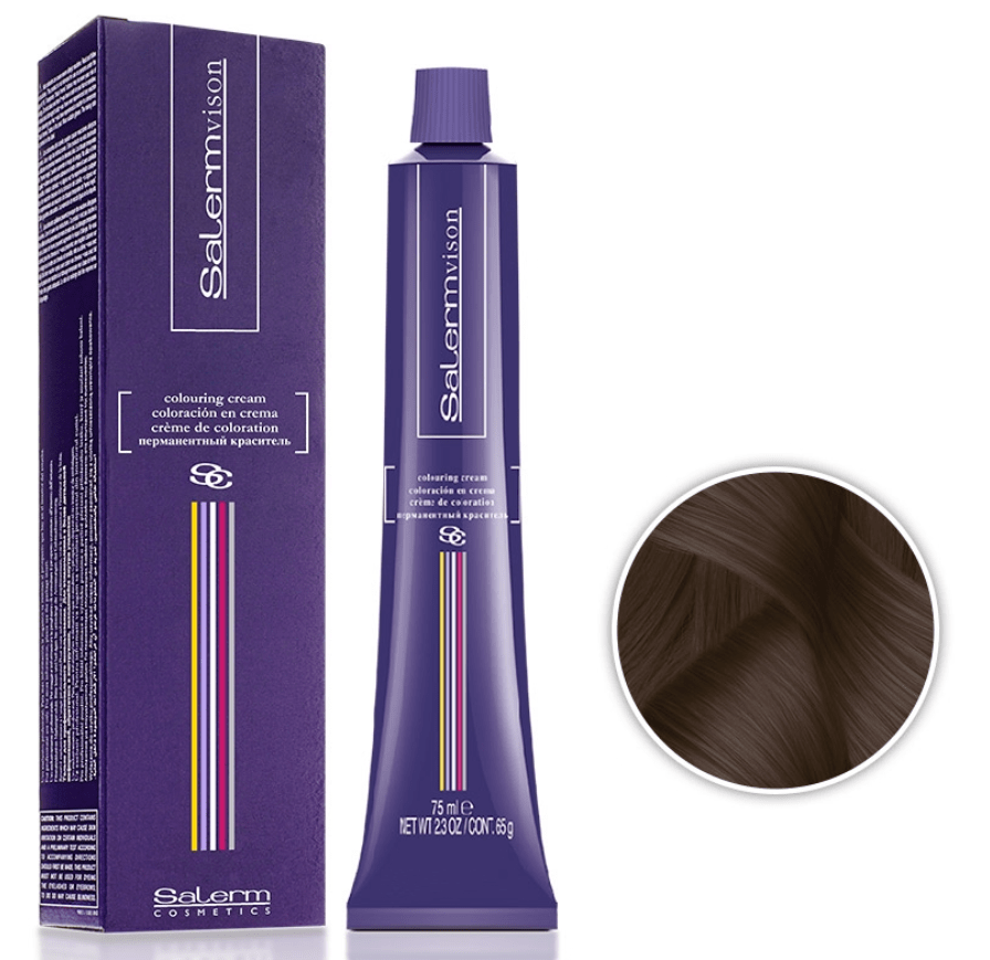 Salerm Vision | Coloration permanente | Beige + Brun - 53 Karat