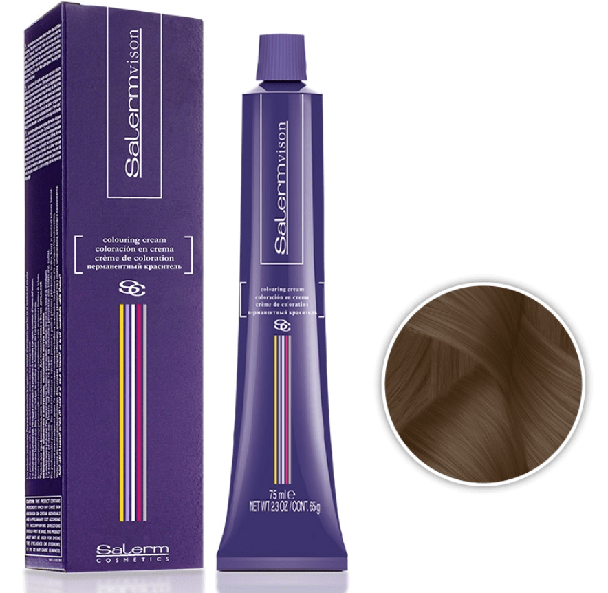 Salerm Vision | Coloration permanente | Beige + Brun - 53 Karat