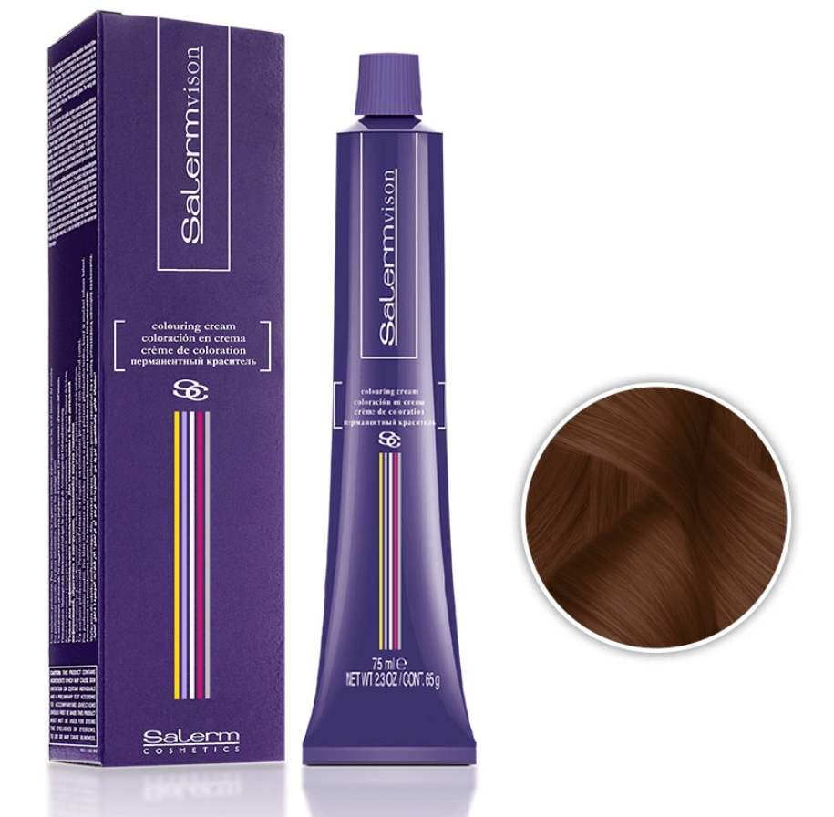Salerm Vision | Coloration permanente | Beige + Brun - 53 Karat