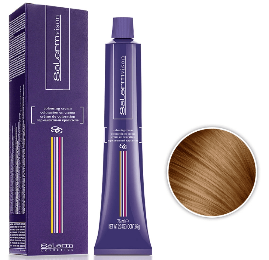 Salerm Vision | Coloration permanente | Cuivré + Doré - 53 Karat