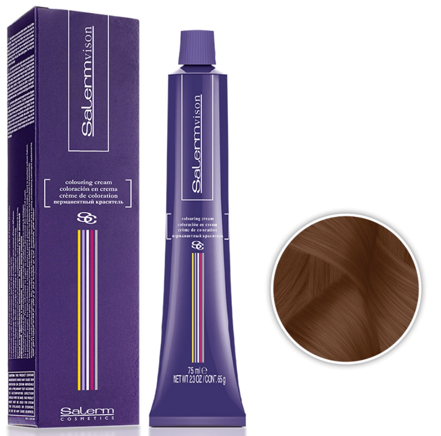 Salerm Vision | Coloration permanente | Cuivré + Doré - 53 Karat