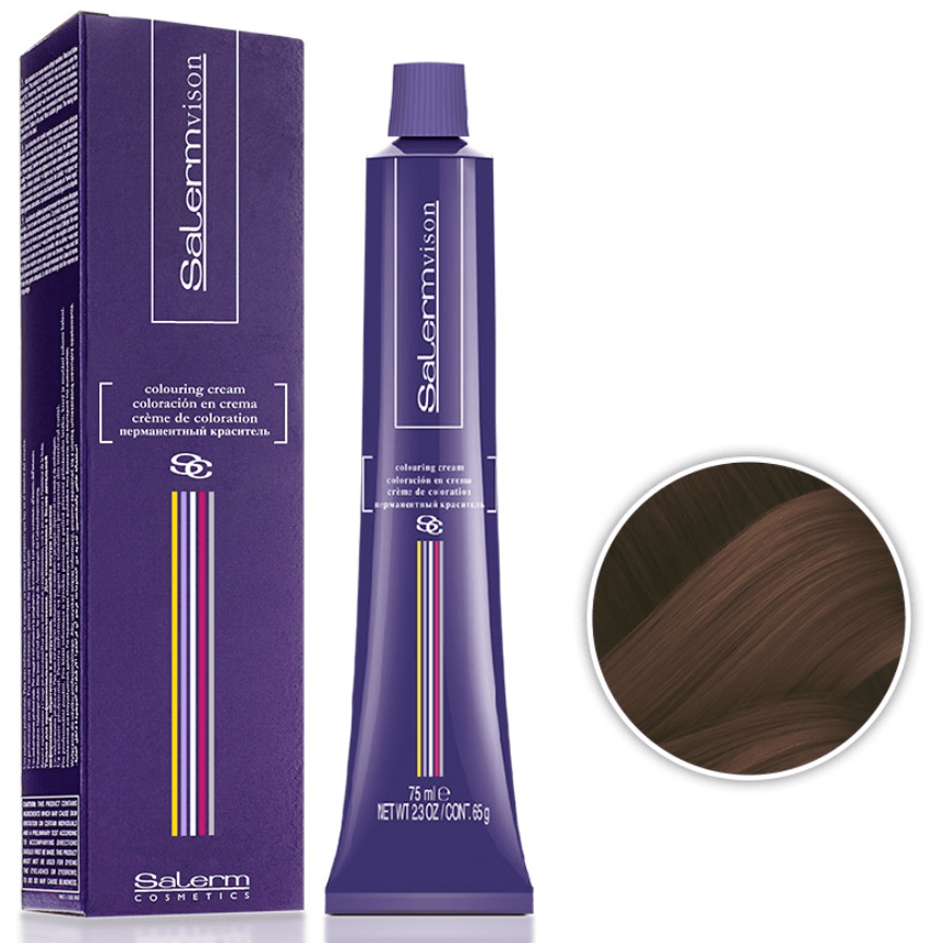 Salerm Vision | Coloration permanente | Cuivré + Doré - 53 Karat