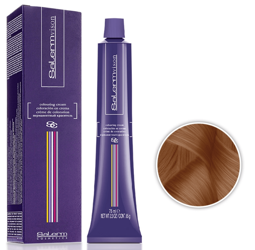 Salerm Vision | Coloration permanente | Cuivré + Doré - 53 Karat