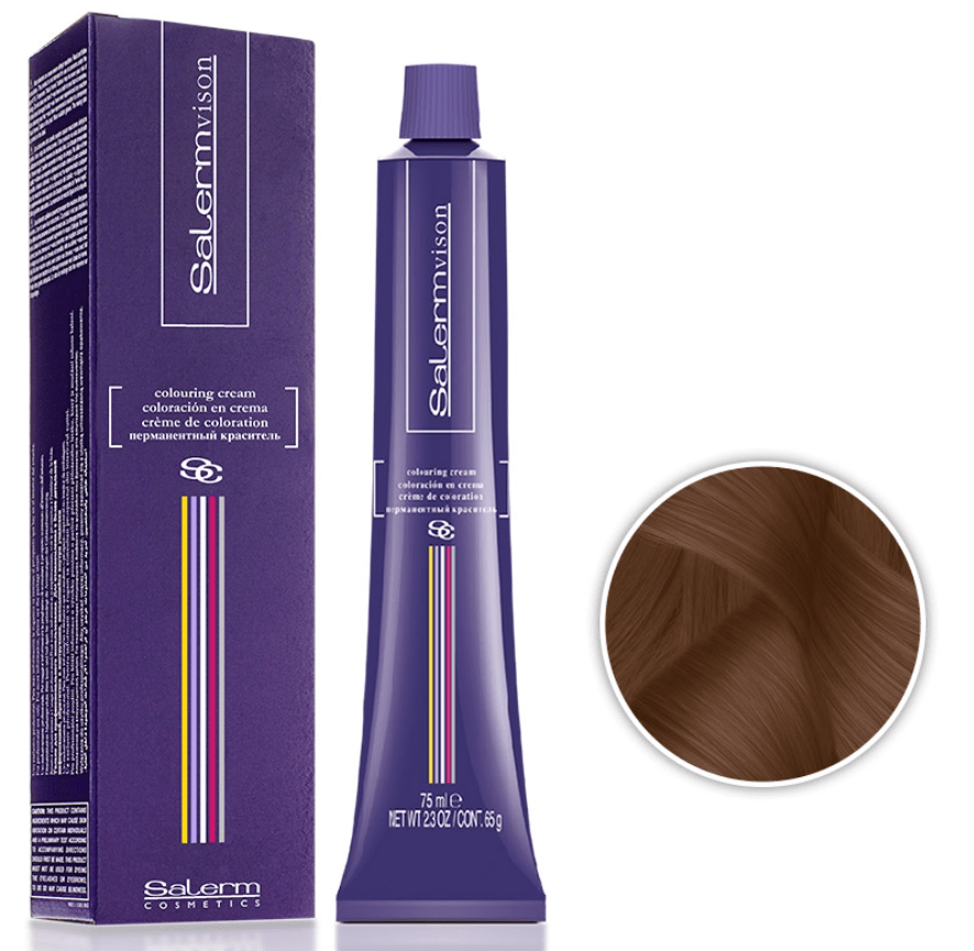 Salerm Vision | Coloration permanente | Cuivré + Doré - 53 Karat