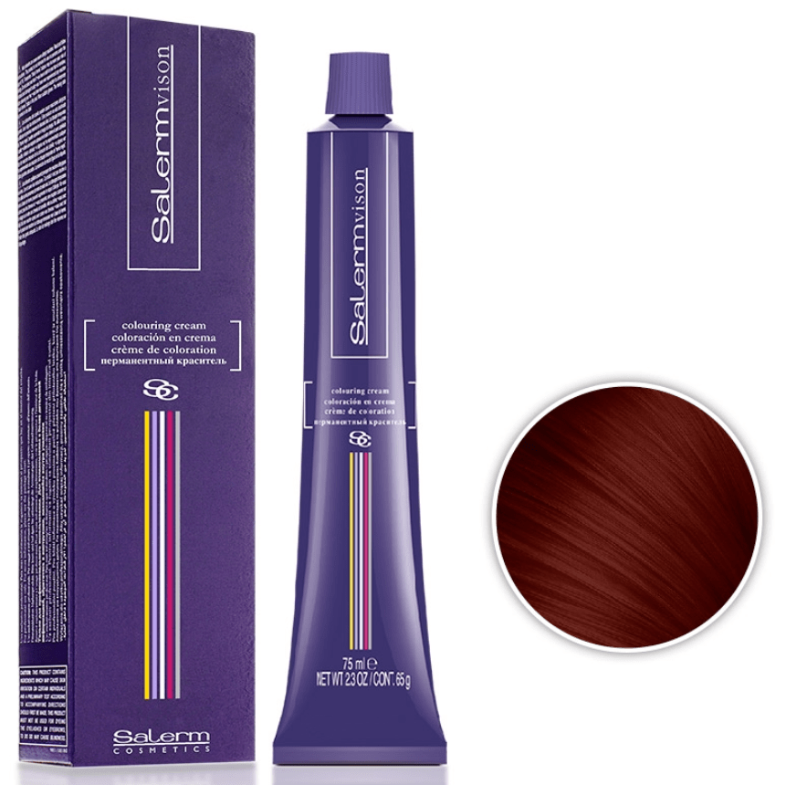 Salerm Vision | Coloration permanente | Cuivré + Doré - 53 Karat