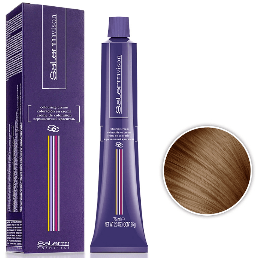Salerm Vision | Coloration permanente | Cuivré + Doré - 53 Karat