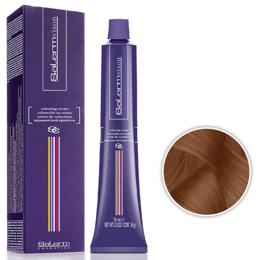 Salerm Vision | Coloration permanente | Cuivré + Doré - 53 Karat