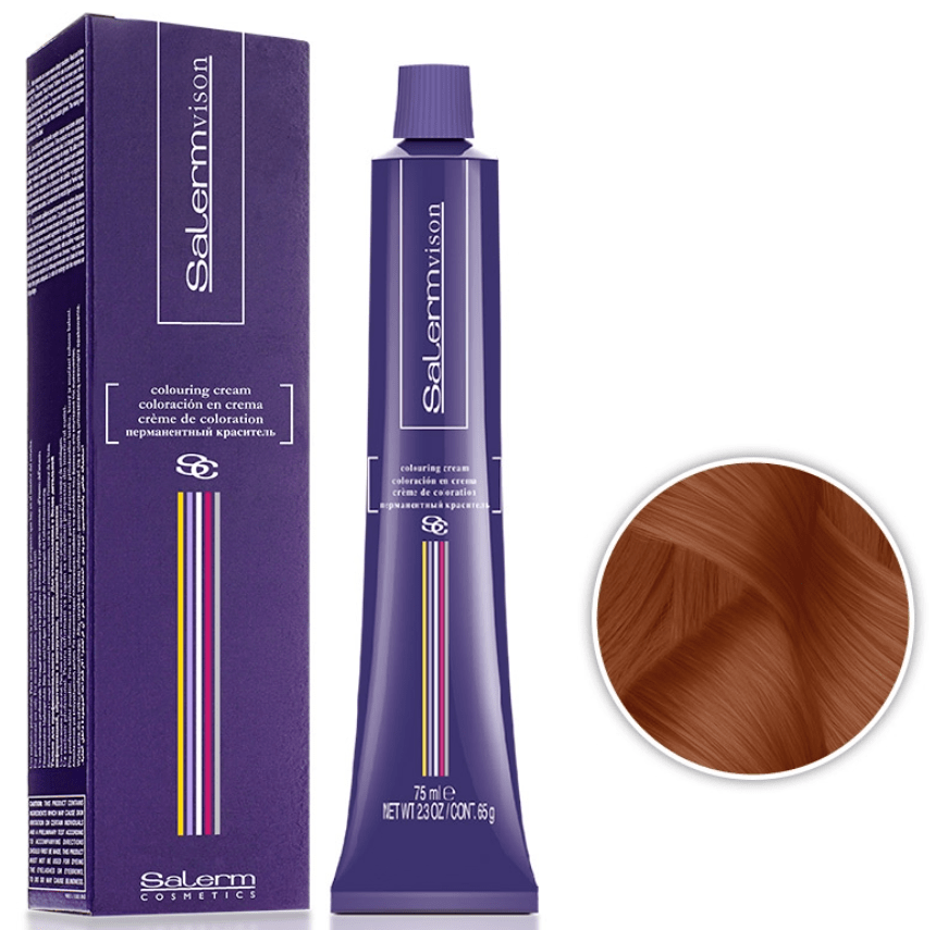 Salerm Vision | Coloration permanente | Cuivré + Doré - 53 Karat