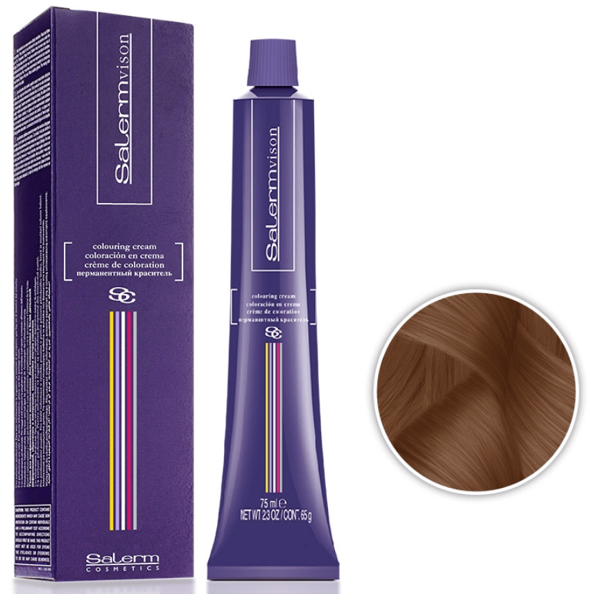 Salerm Vision | Coloration permanente | Cuivré + Doré - 53 Karat