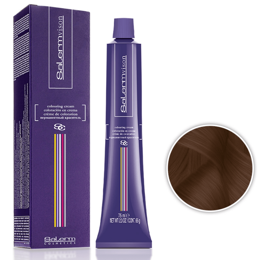 Salerm Vision | Coloration permanente | Cuivré + Doré - 53 Karat