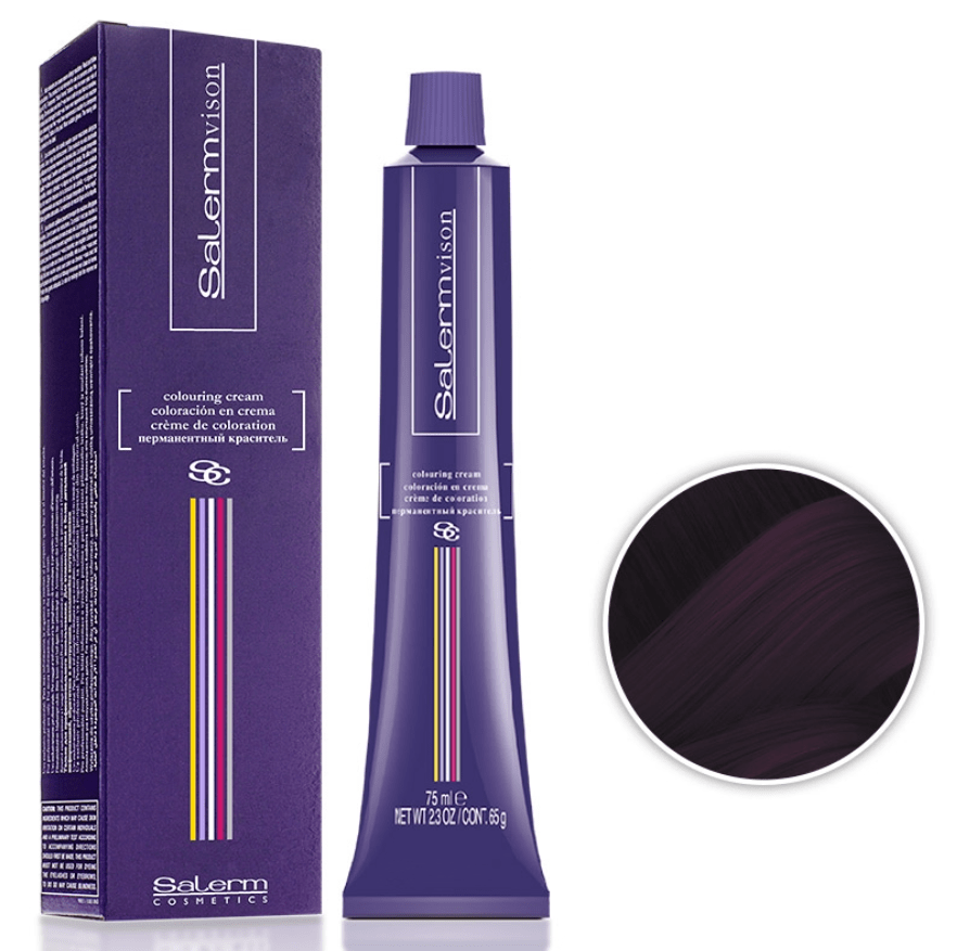 Salerm Vision | Coloration permanente | Rouge + Violet - 53 Karat