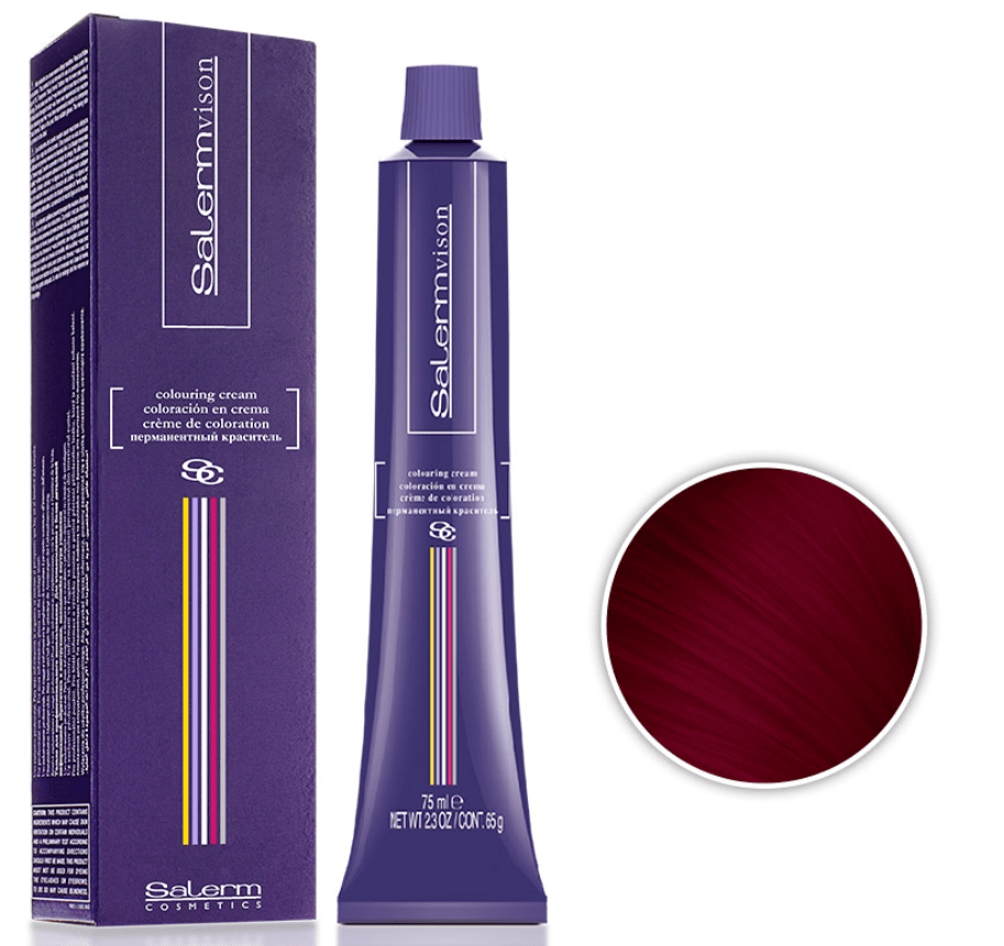 Salerm Vision | Coloration permanente | Rouge + Violet - 53 Karat
