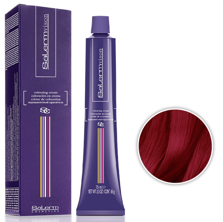 Salerm Vision | Coloration permanente | Rouge + Violet - 53 Karat