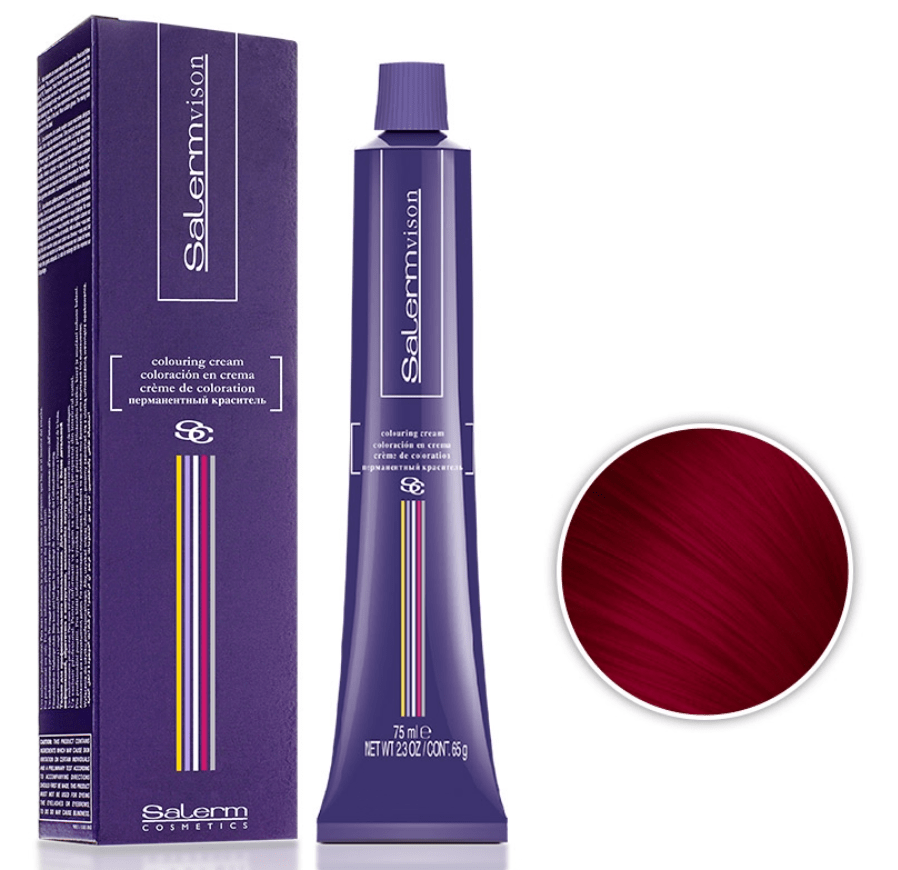 Salerm Vision | Coloration permanente | Rouge + Violet - 53 Karat