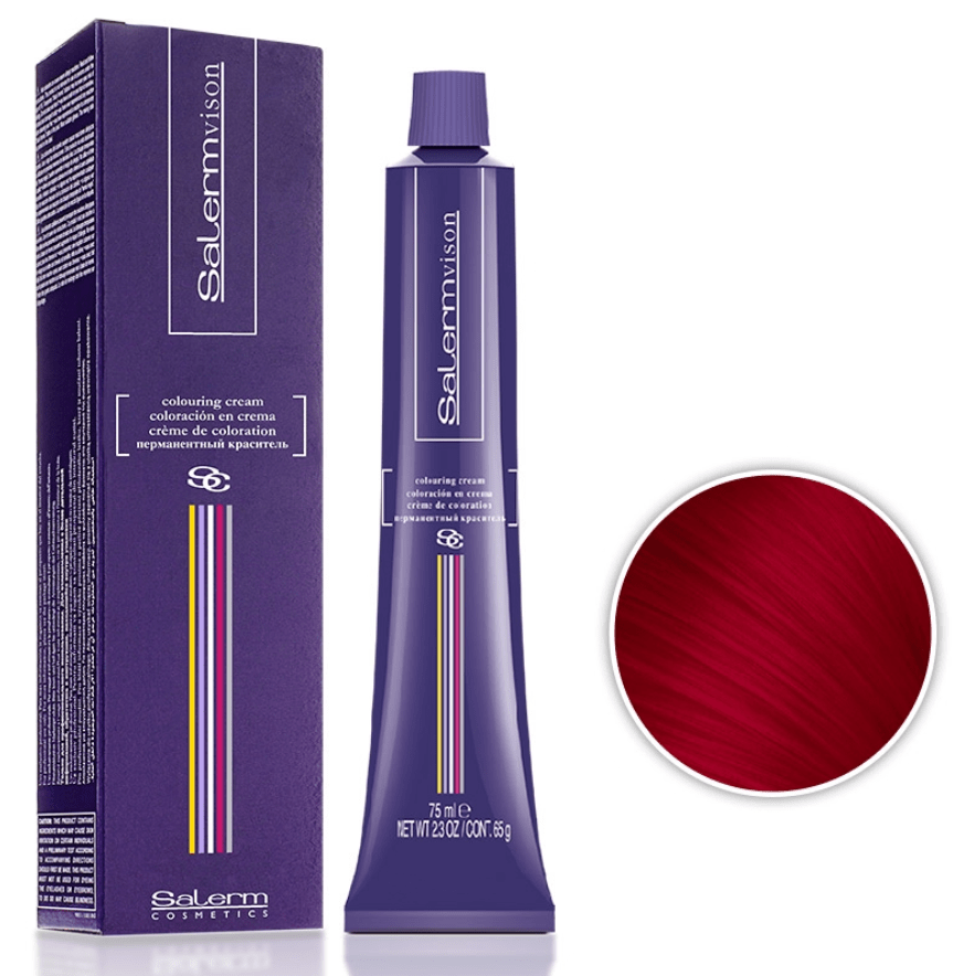 Salerm Vision | Coloration permanente | Rouge + Violet - 53 Karat