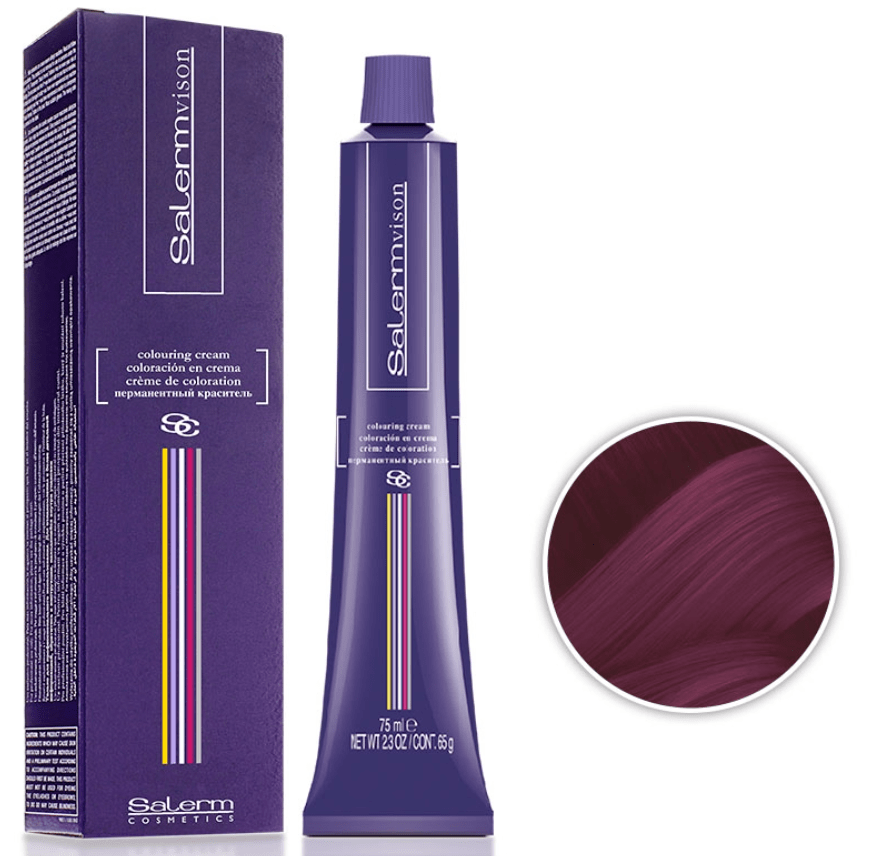 Salerm Vision | Coloration permanente | Rouge + Violet - 53 Karat