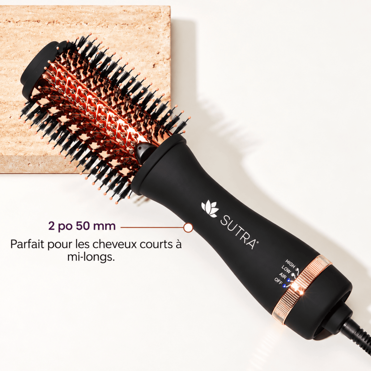 Sutra | Brosse-Séchoir Infrarouge - 53 Karat