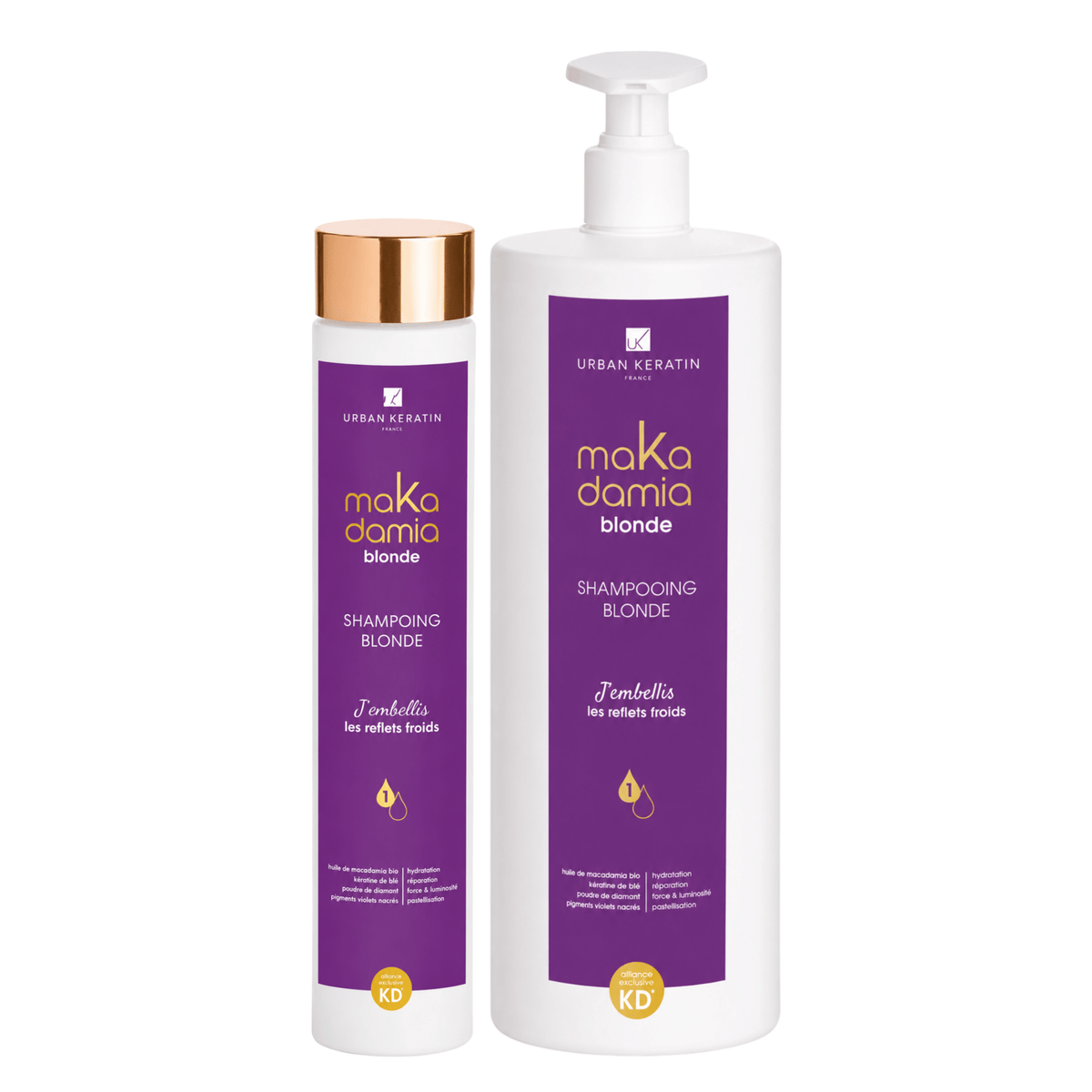 Urban Keratin | maKadamia Blonde | Shampoing pour Cheveux Blonds - 53 Karat