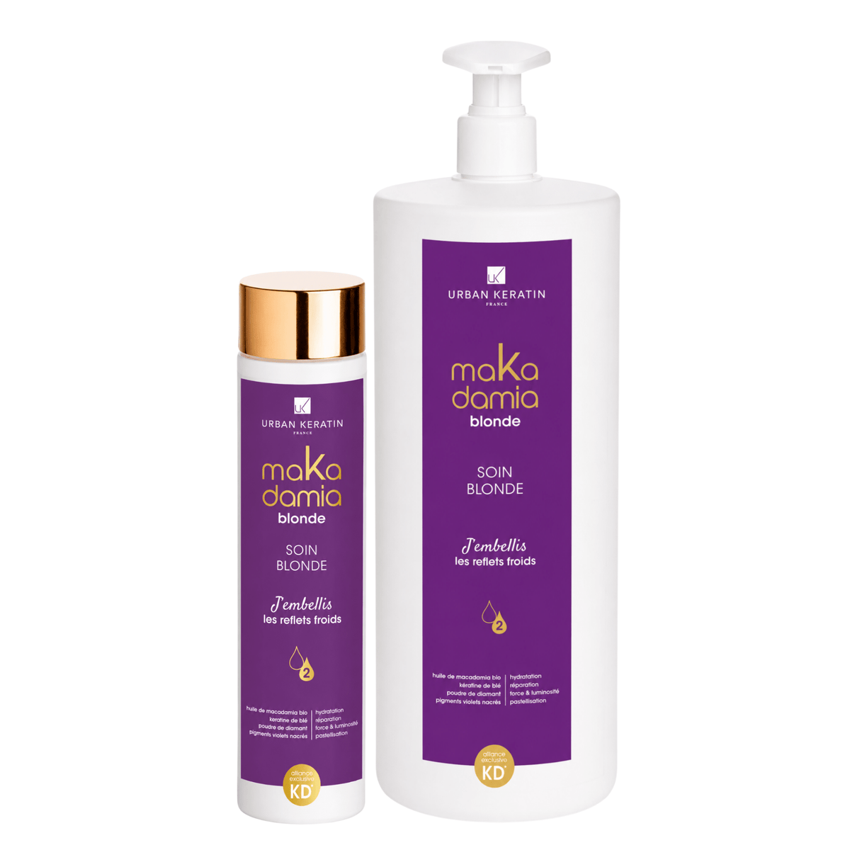 Urban Keratin | maKadamia Blonde | Soin pour Cheveux Blonds - 53 Karat