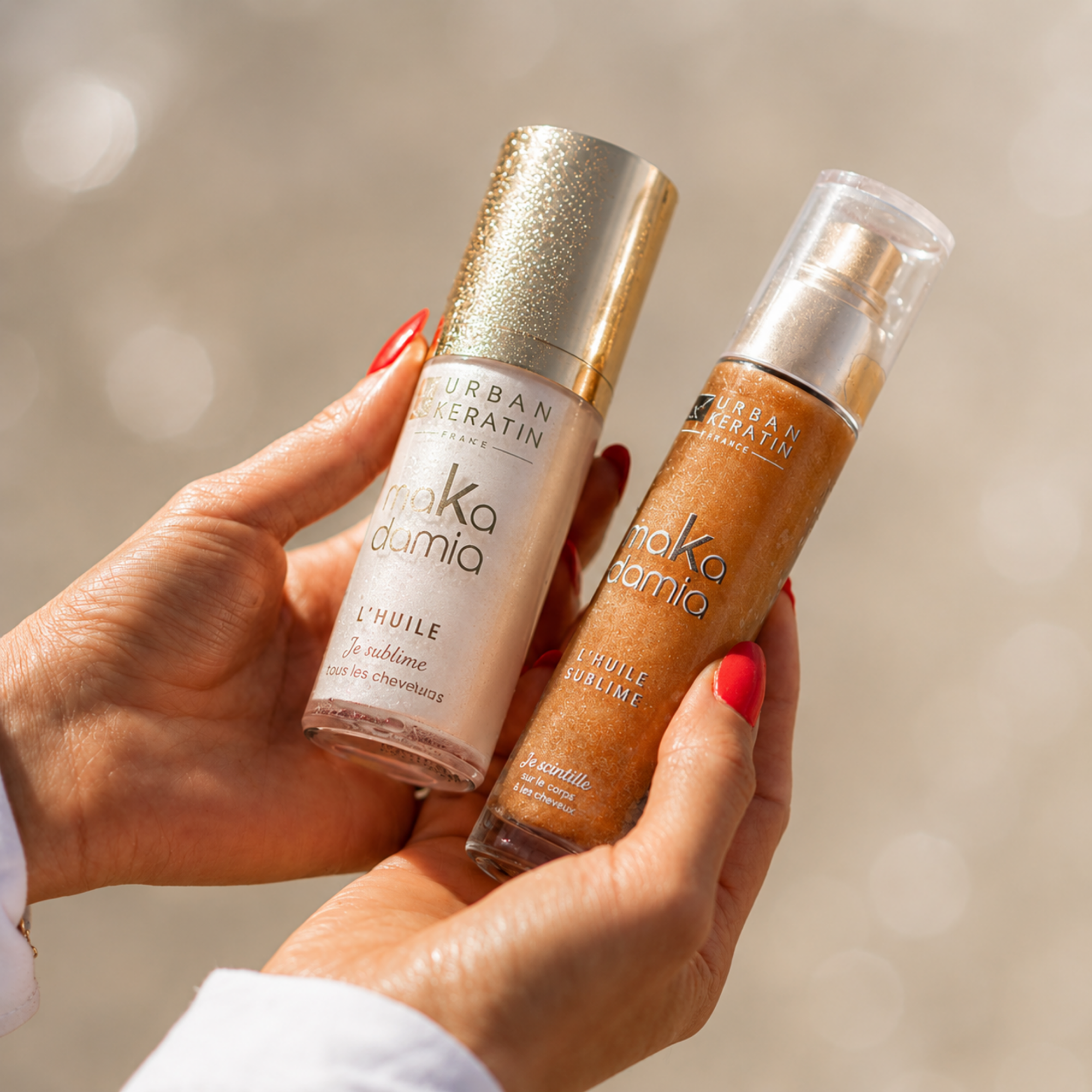 Urban Keratin | maKadamia | Huile Sublime Scintillante