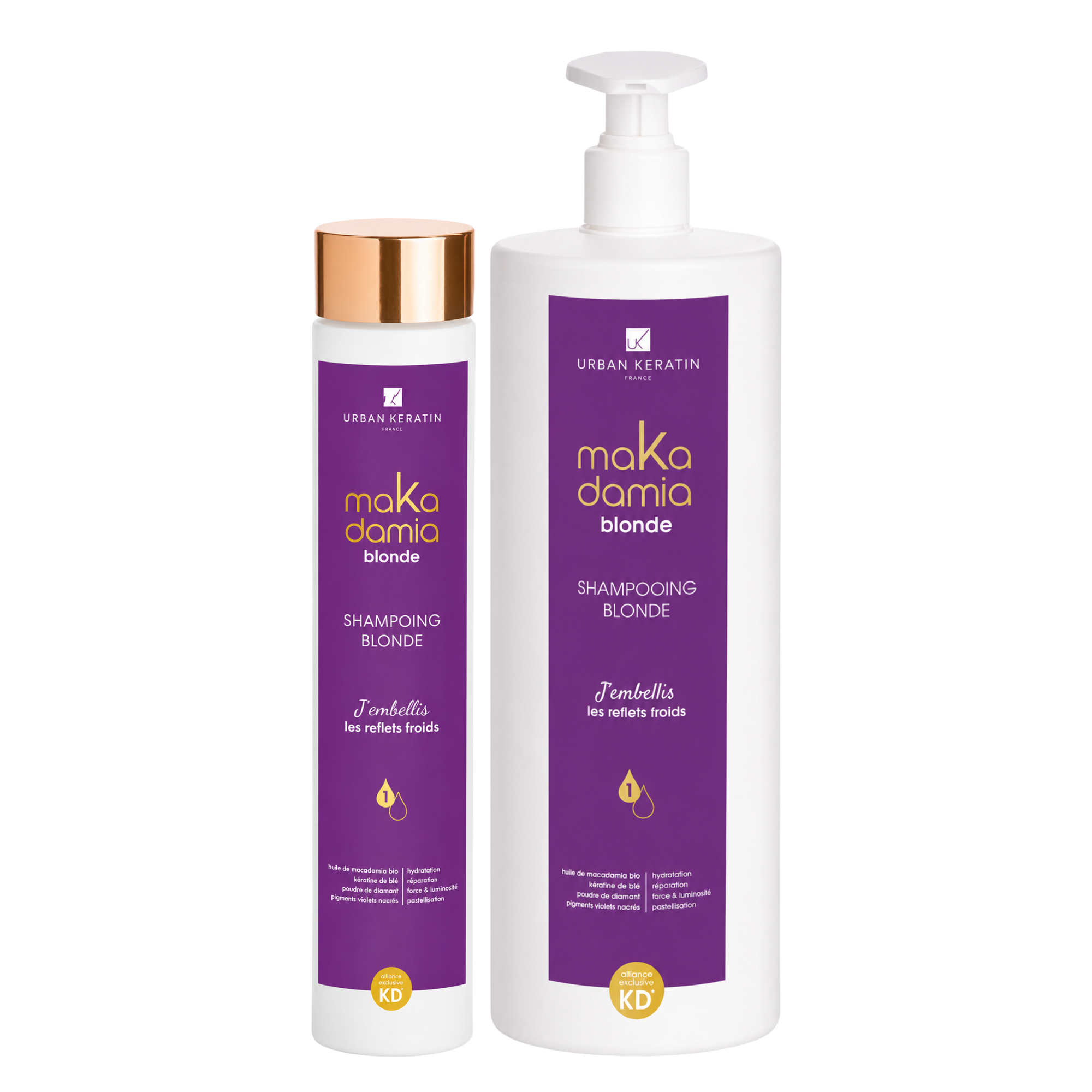 Urban Keratin | maKadamia Blonde | Shampoing pour Cheveux Blonds