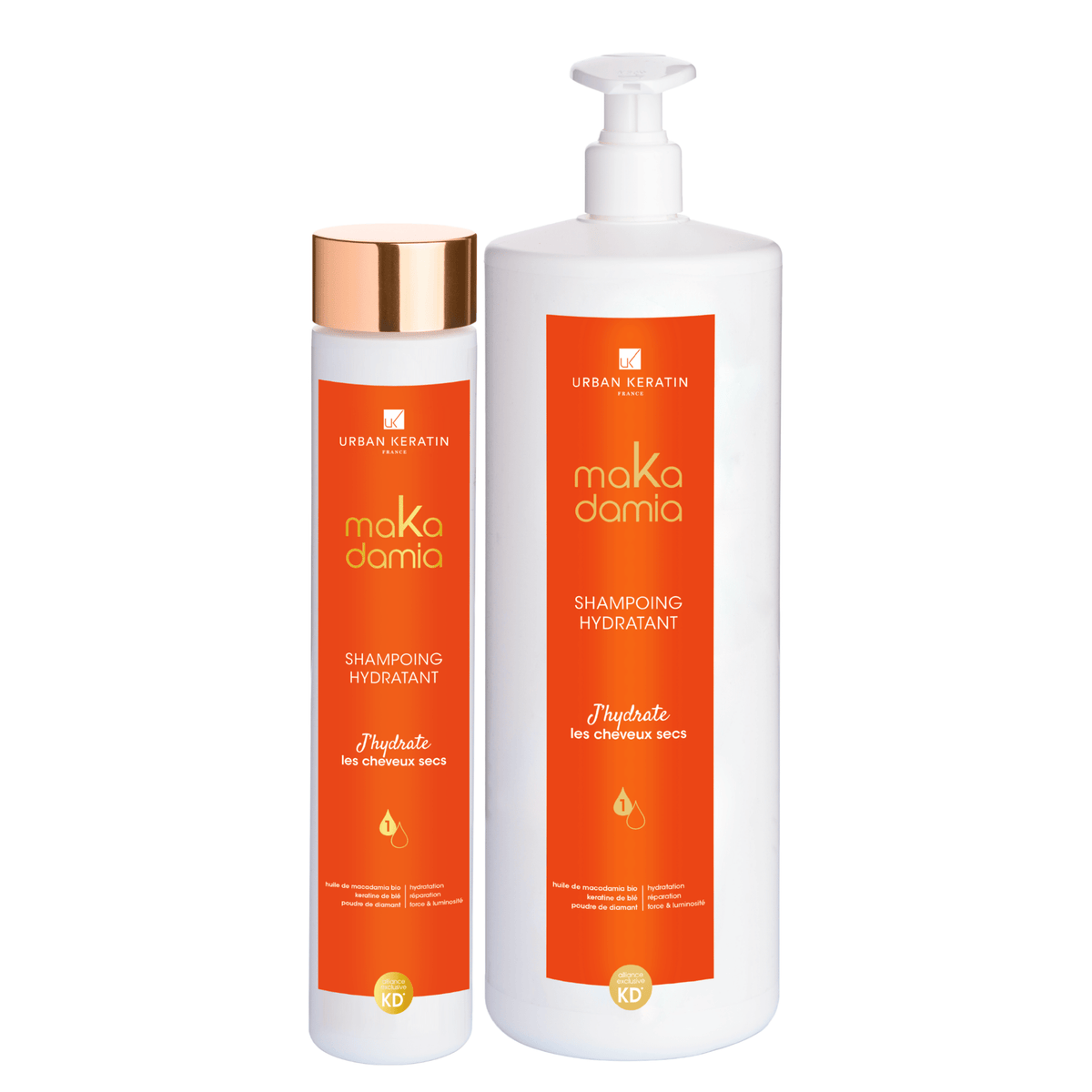 Urban Keratin | maKadamia | Shampoing Hydratant pour Cheveux Secs - 53 Karat