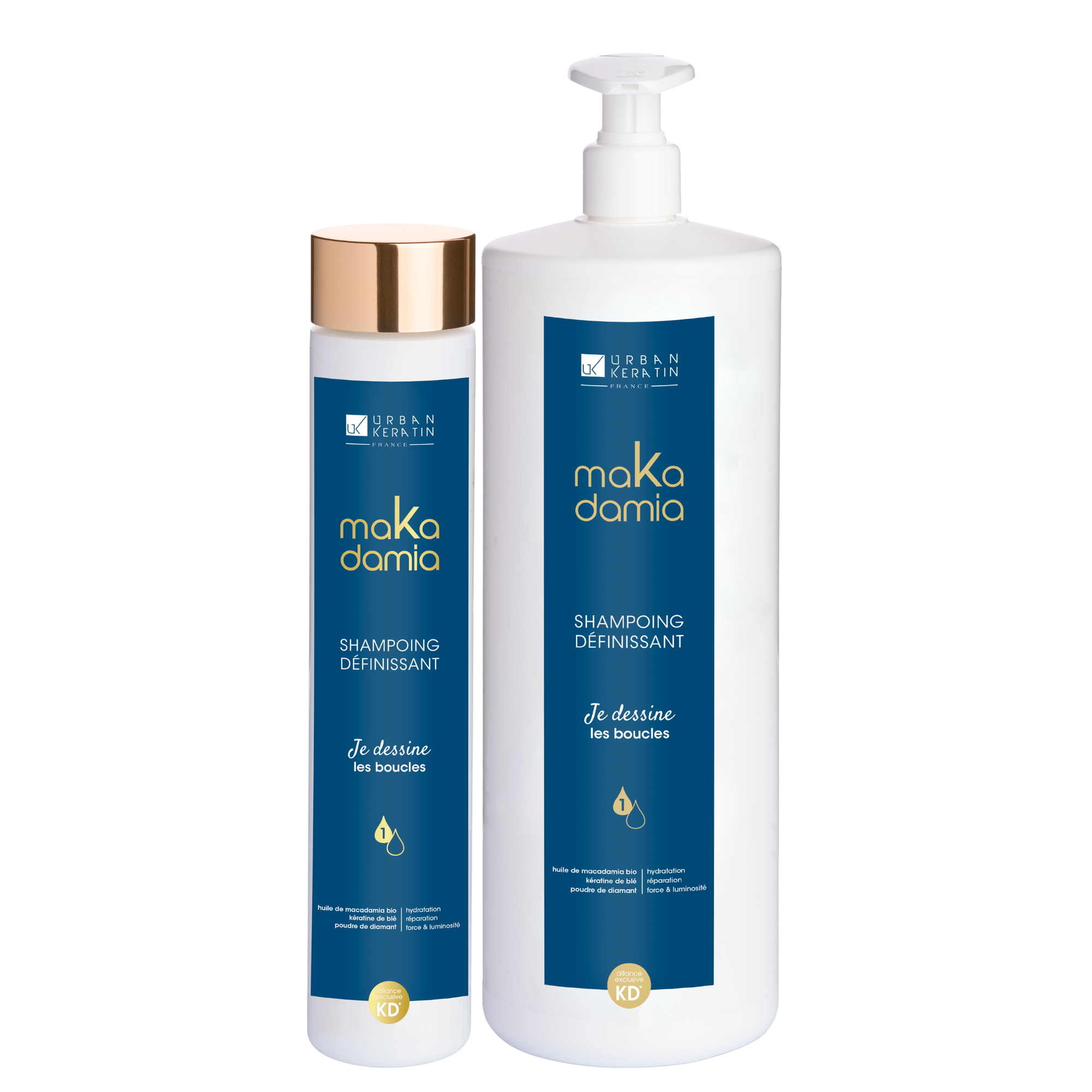 Urban Keratin | maKadamia Boucles | Shampoing Définissant