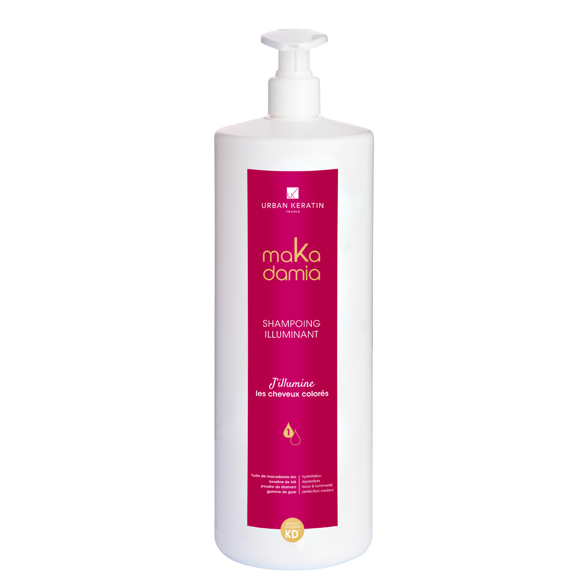 Urban Keratin | maKadamia | Shampoing Illuminant pour Cheveux Colorés